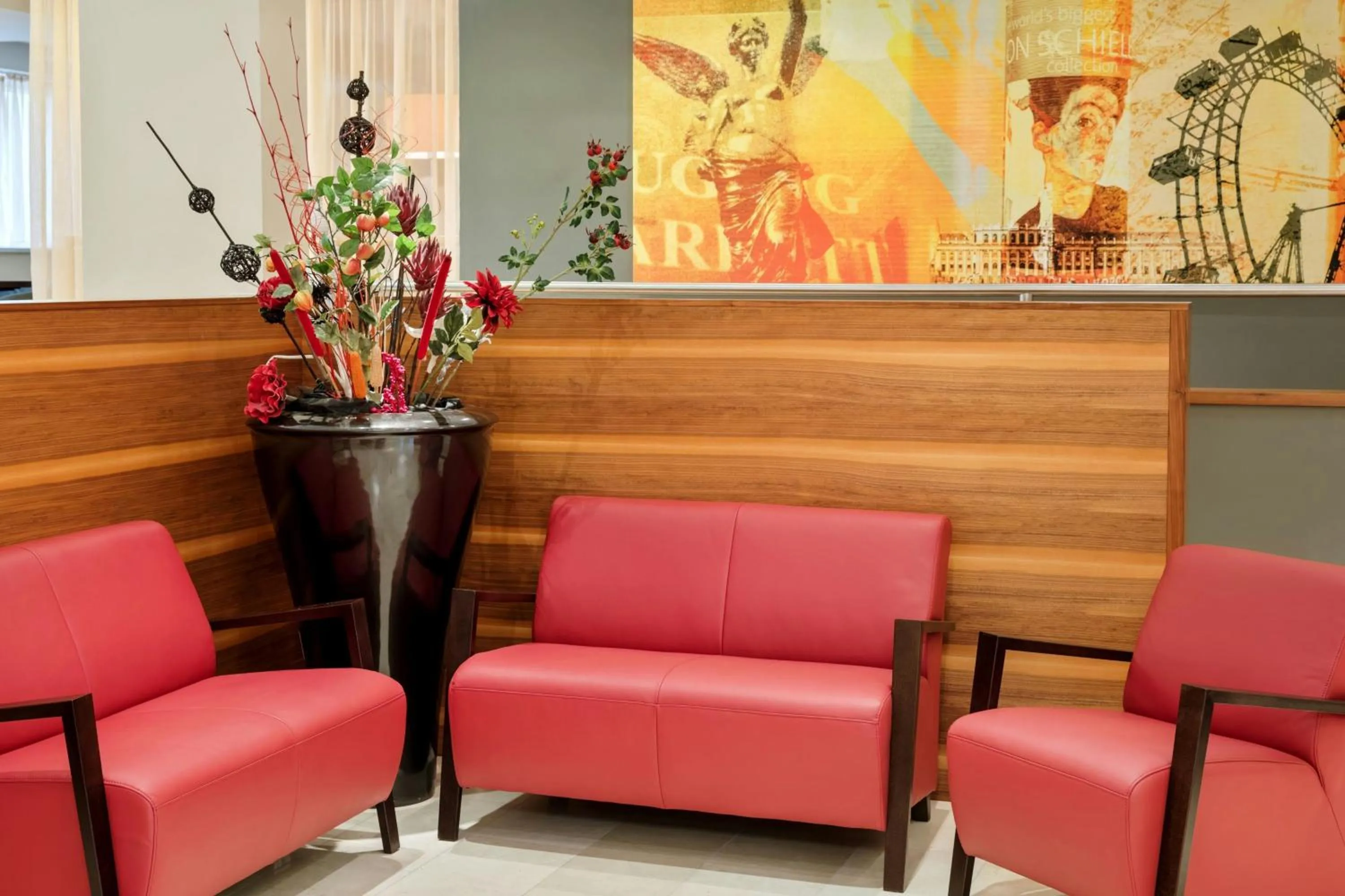 Lobby or reception in Four Points Flex by Sheraton Vienna Hauptbahnhof