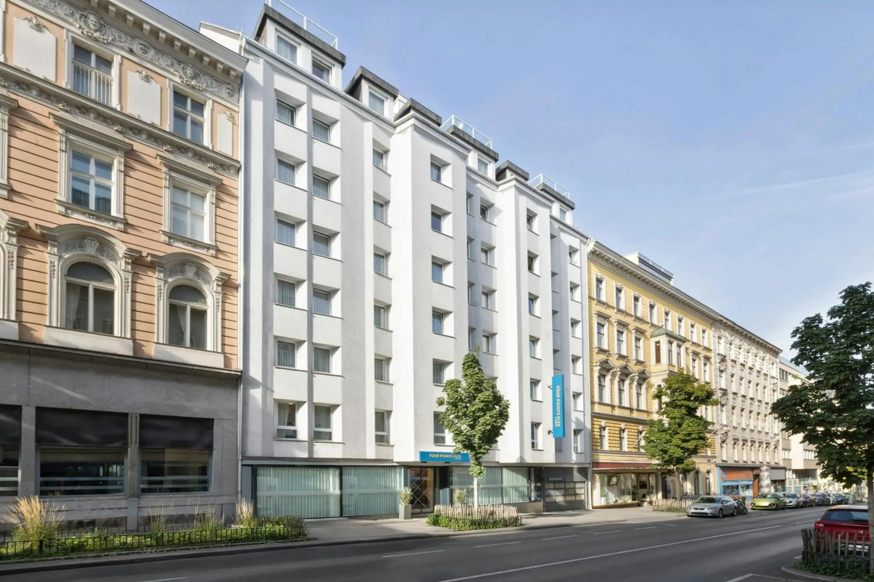 Property building in Four Points Flex by Sheraton Vienna Hauptbahnhof Property building in Four Points Flex by Sheraton Vienna Hauptbahnhof