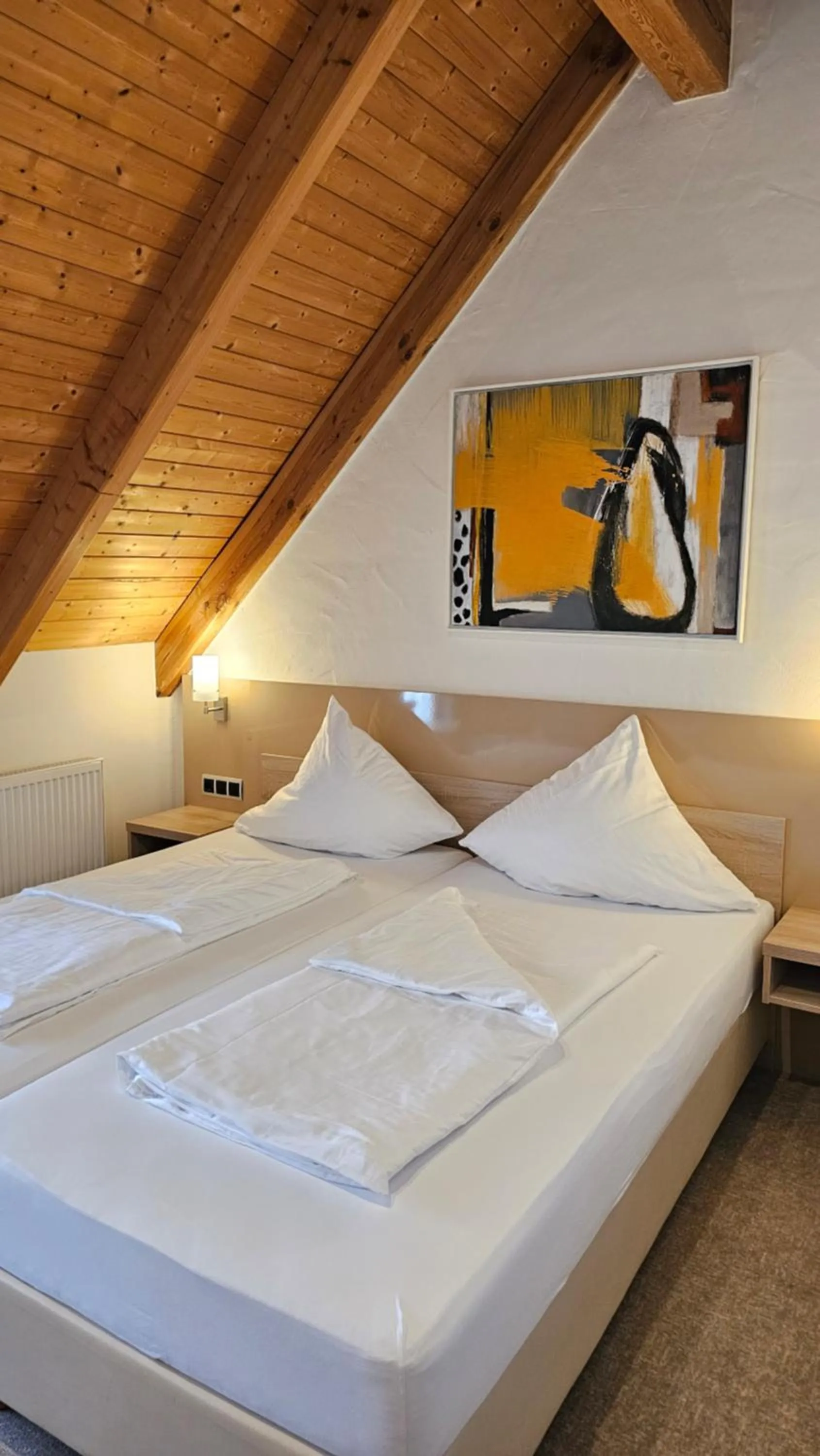 Bed in Landgasthof Hotel Rittmayer