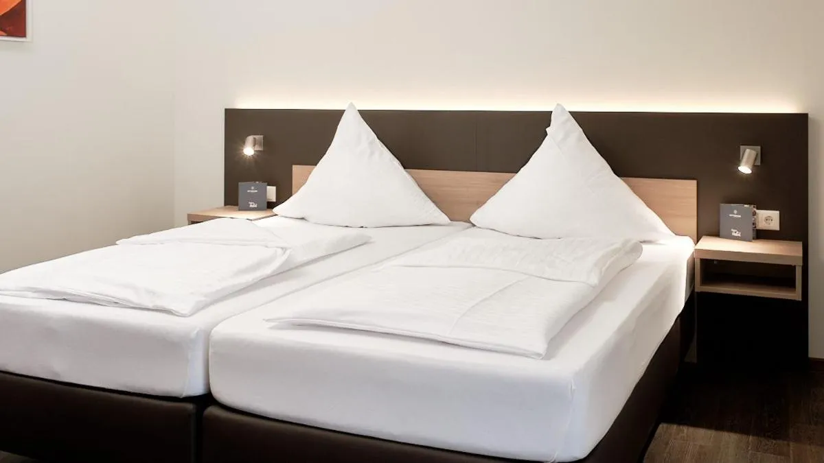 Bed in Landgasthof Hotel Rittmayer