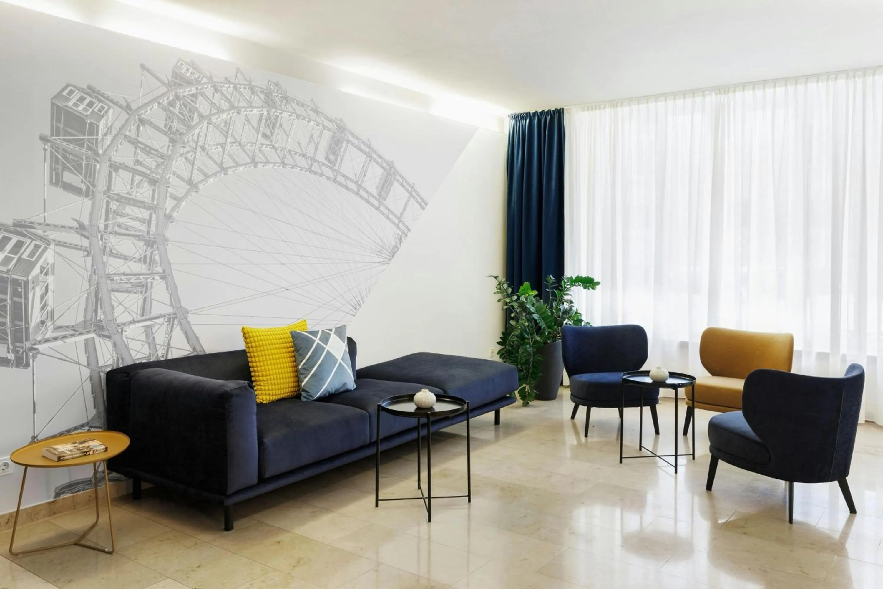 Lobby or reception in Four Points Flex by Sheraton Vienna Mariahilf