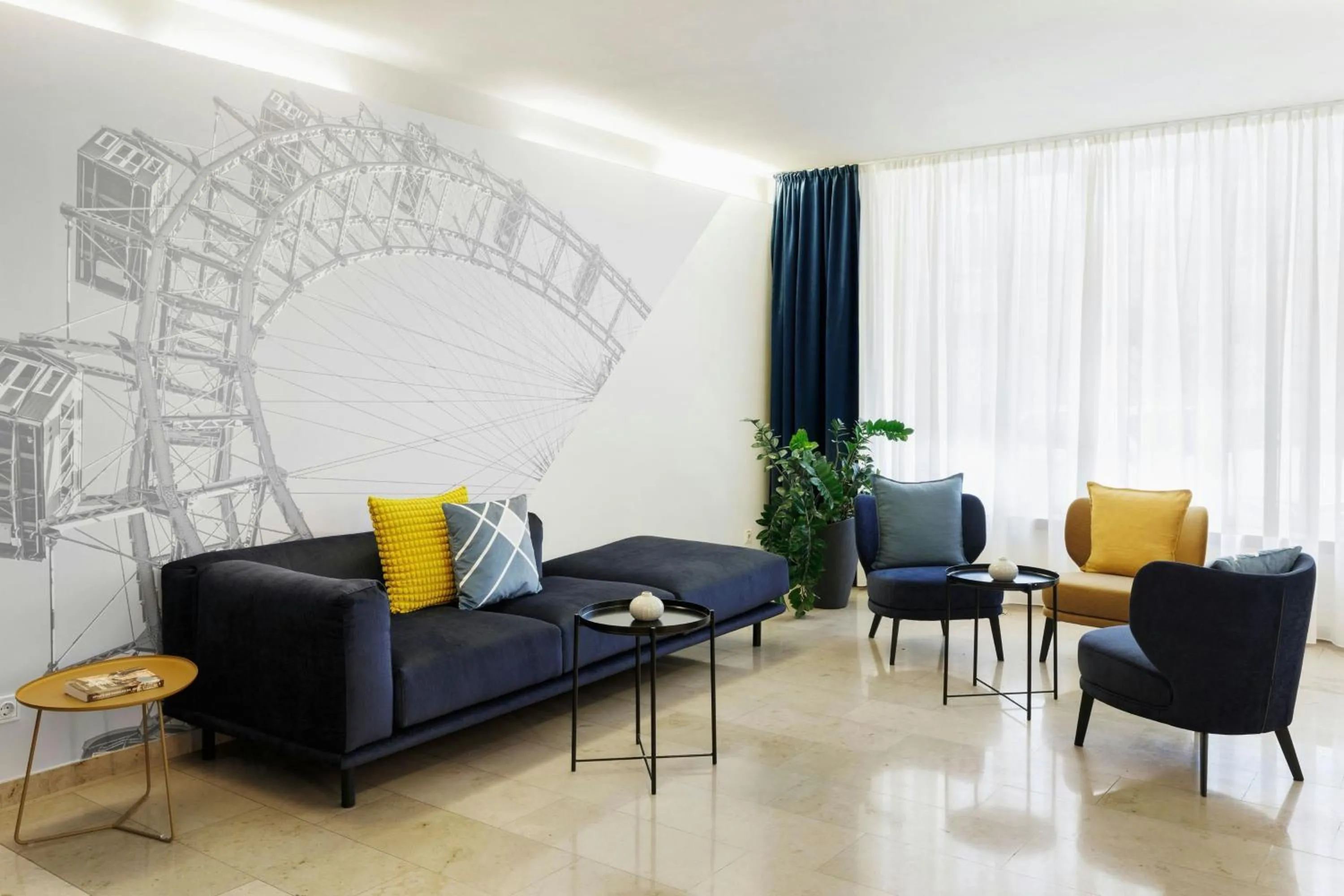 Lobby or reception in Four Points Flex by Sheraton Vienna Mariahilf