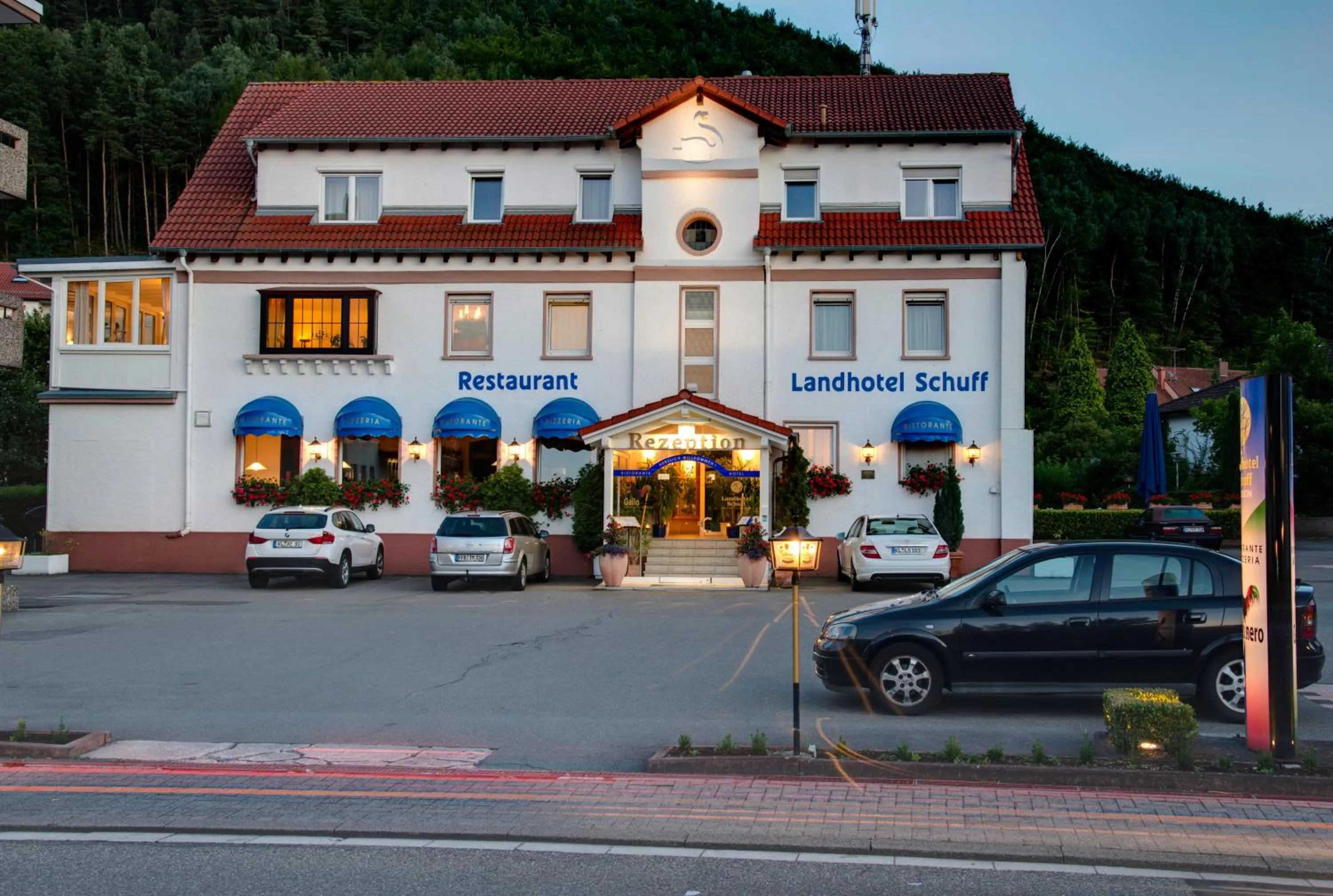Property building in Landhotel Schuff