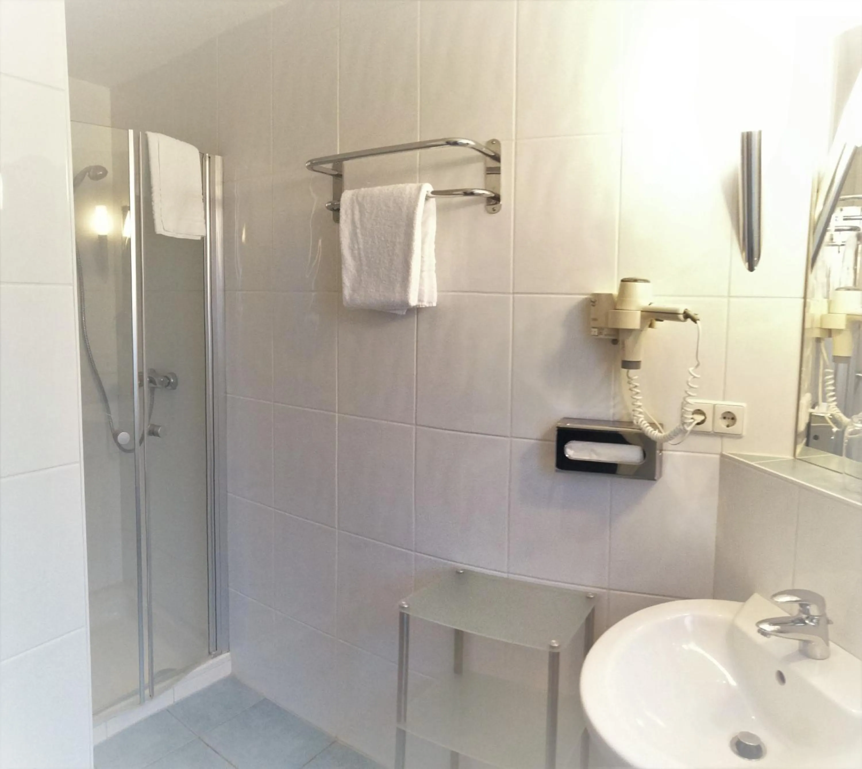 Bathroom in Landhotel Schuff