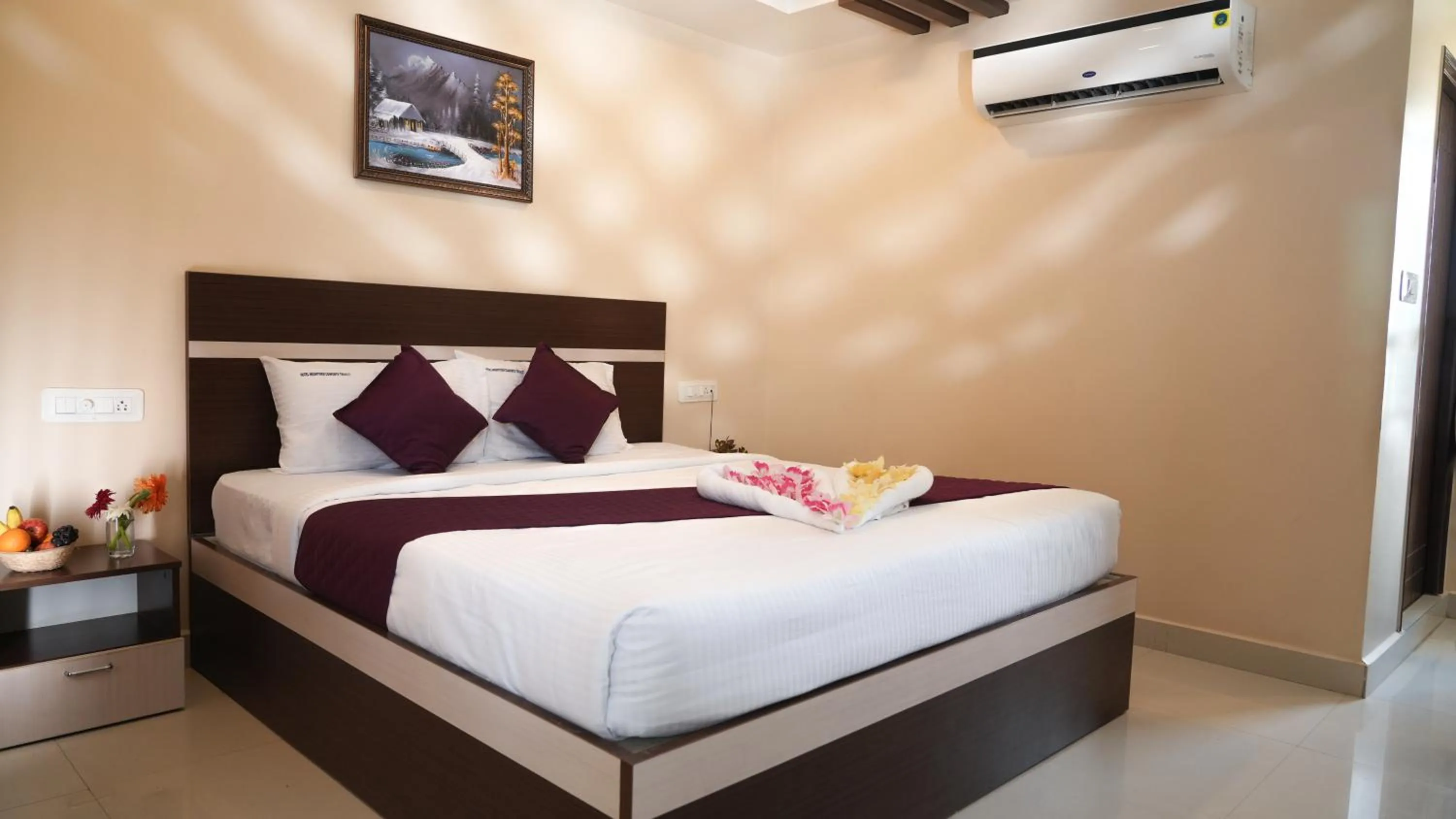 Bed in Hotel Mountview Comforts