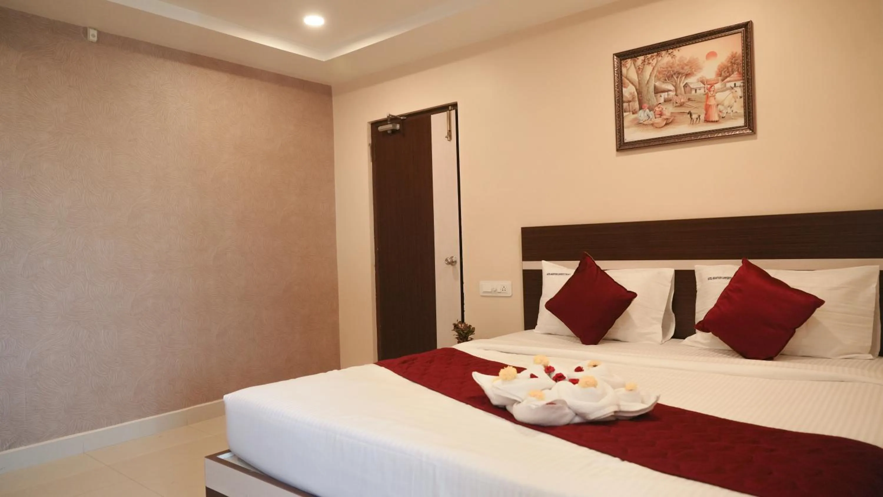 Bed in Hotel Mountview Comforts