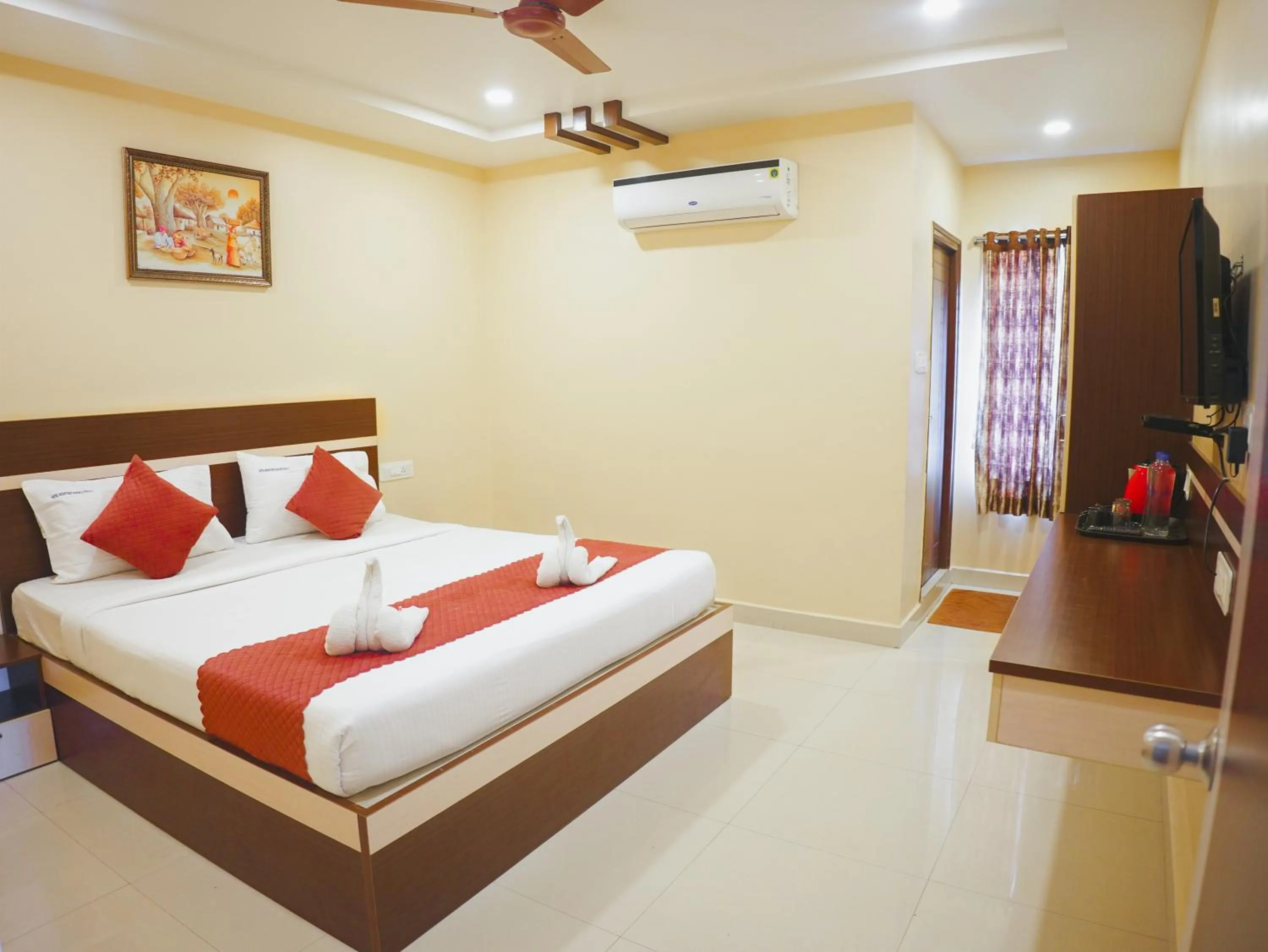 Bed in Hotel Mountview Comforts