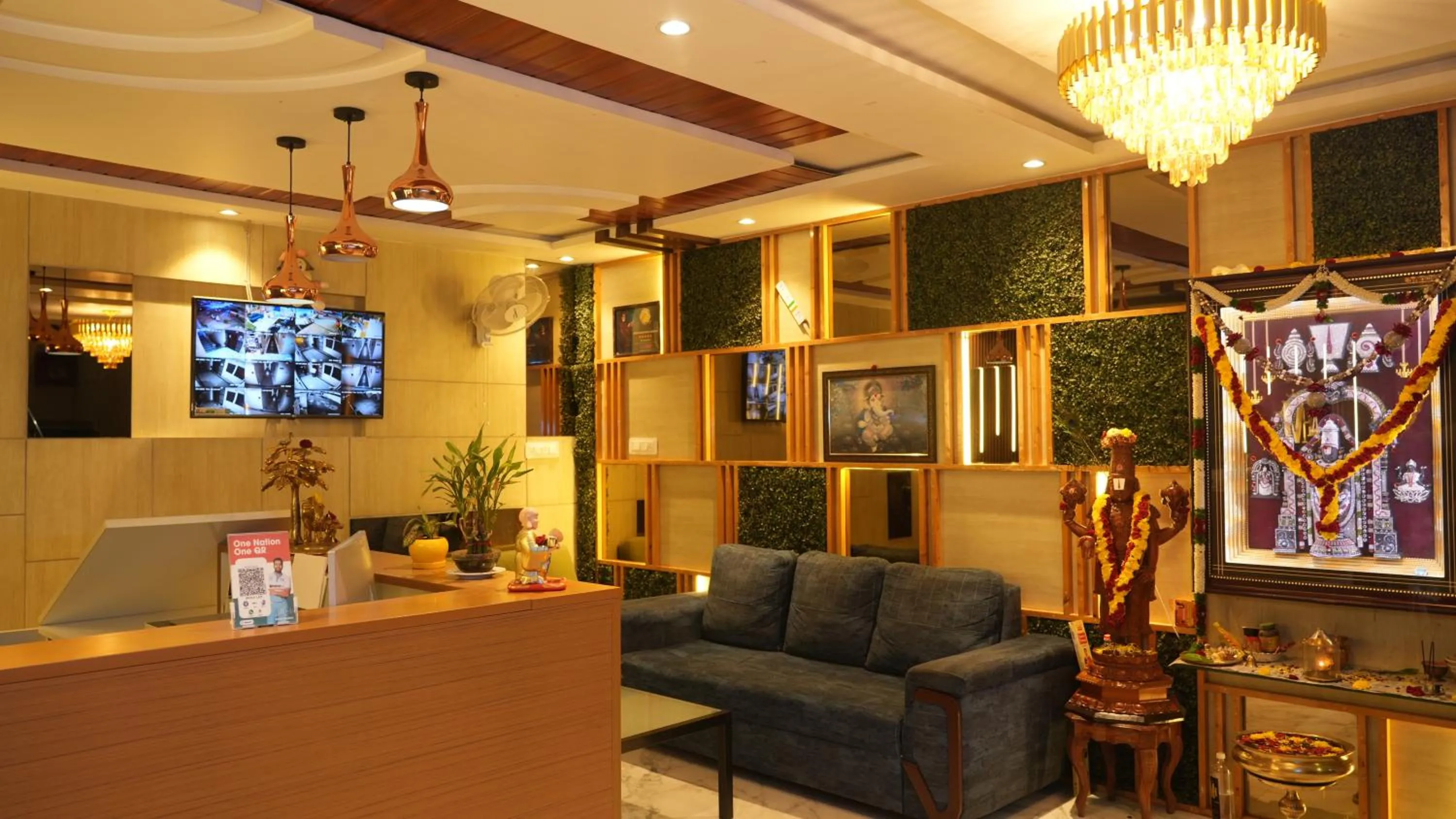 Lobby or reception in Hotel Mountview Comforts