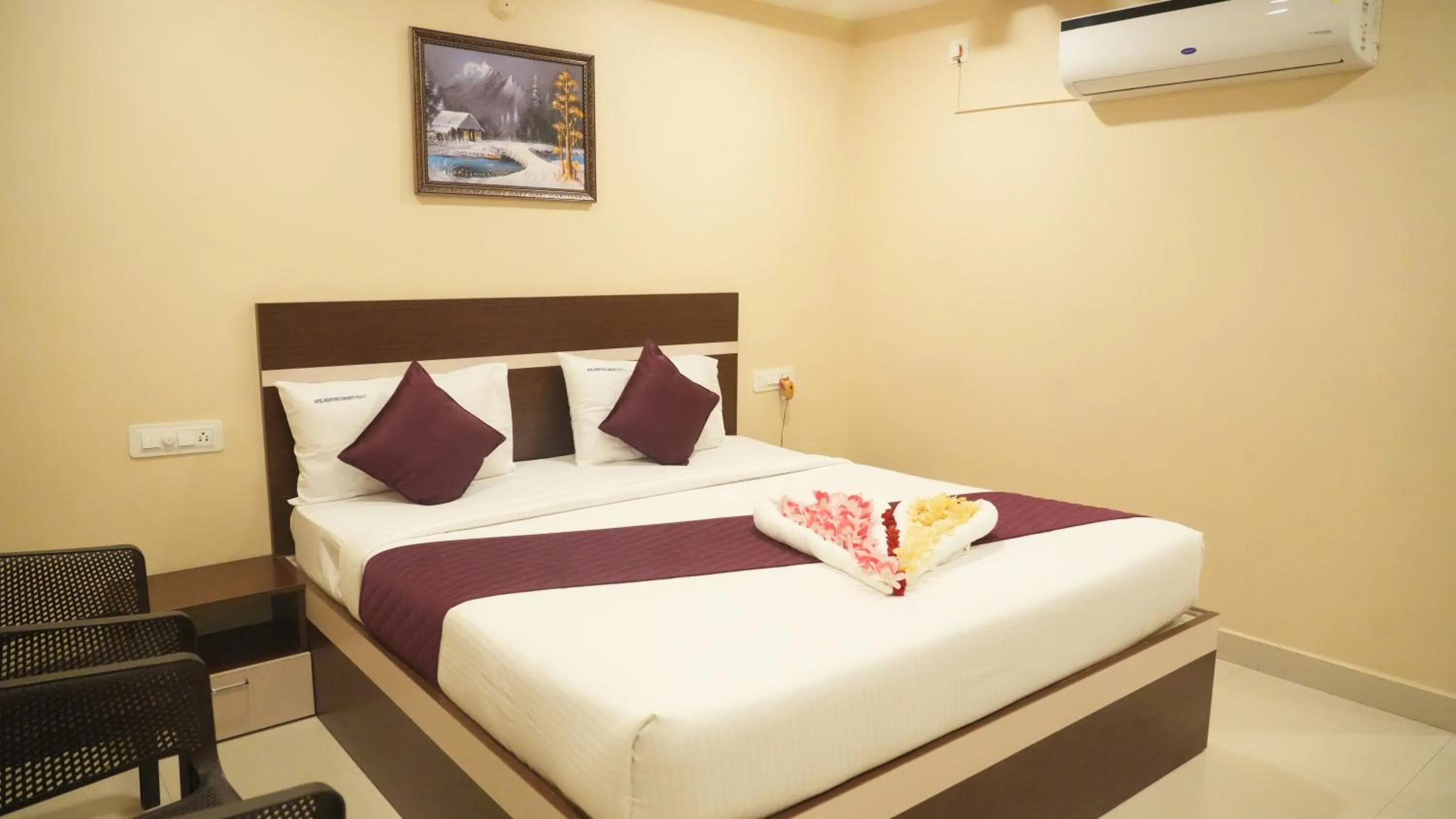 Bed in Hotel Mountview Comforts