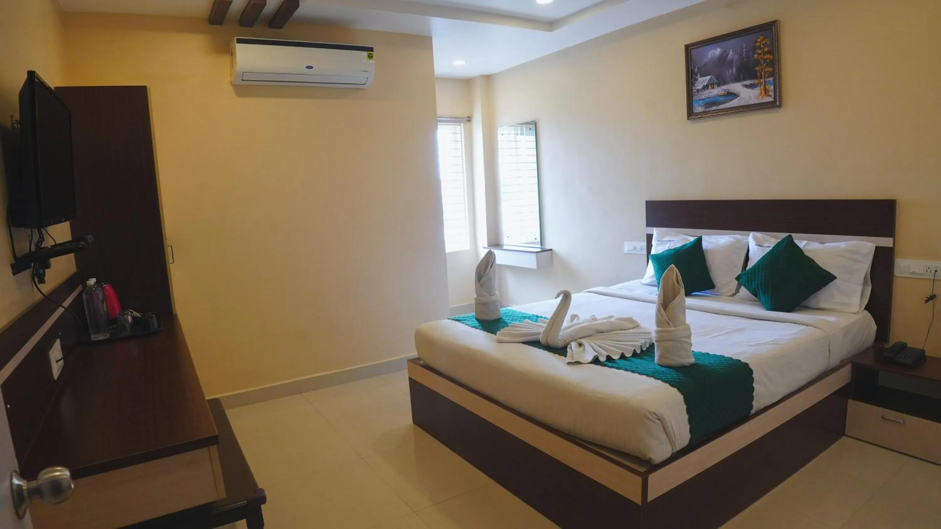 Bed in Hotel Mountview Comforts