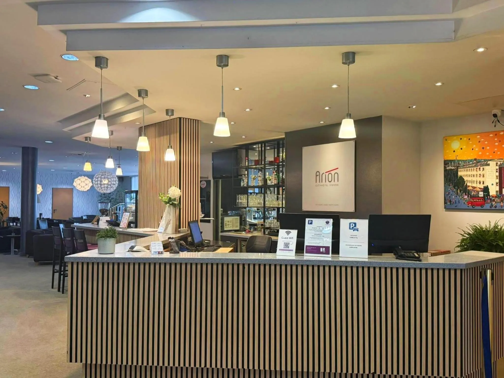 Lobby or reception in Arion Cityhotel Vienna