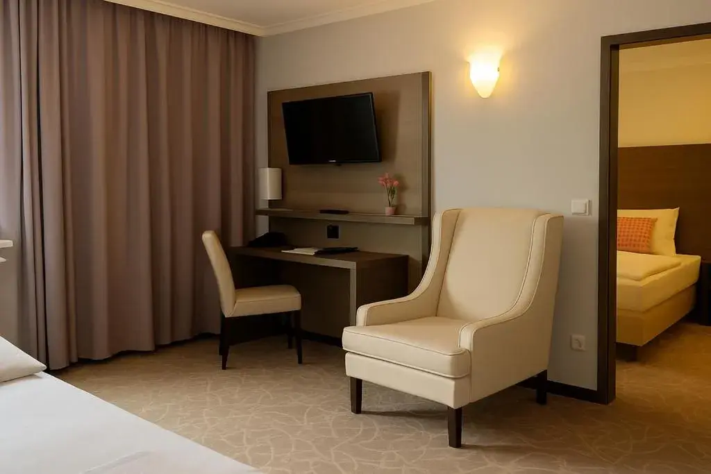 Living room, Bed in Arion Cityhotel Vienna Living room, Bed in Arion Cityhotel Vienna