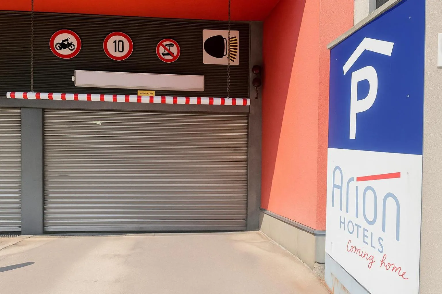 Parking in Arion Cityhotel Vienna