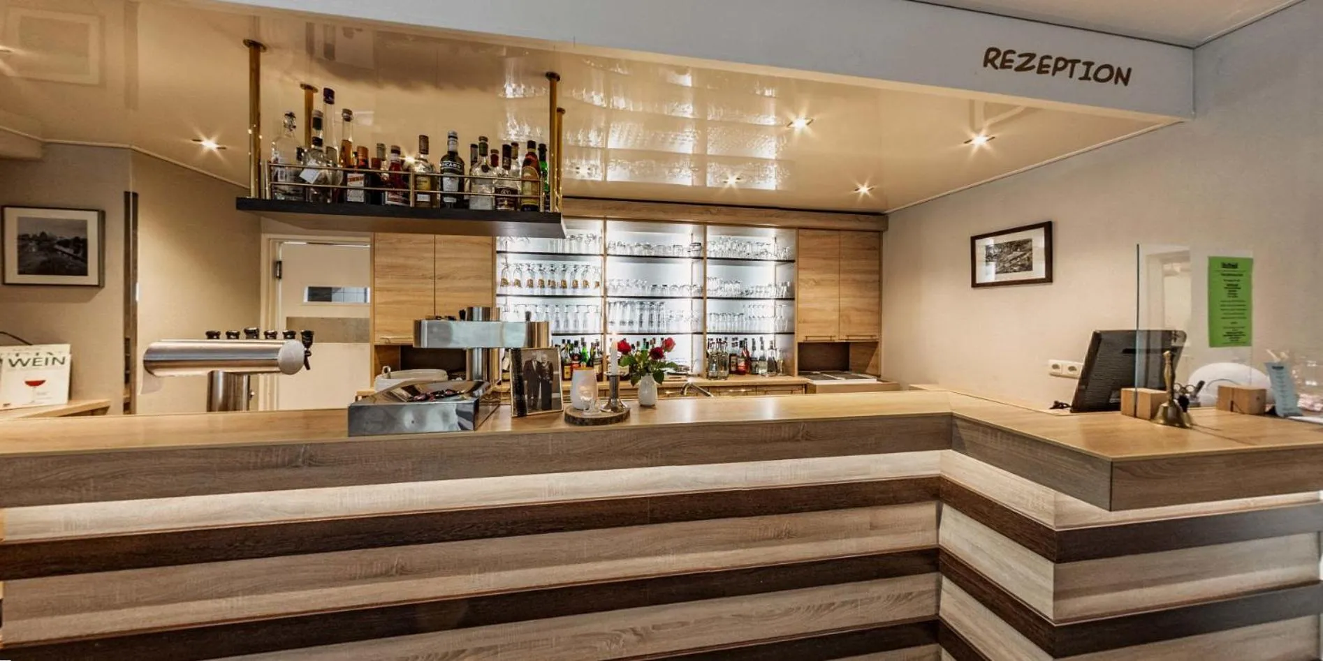 Lobby or reception in Hotel "Im Winkel"