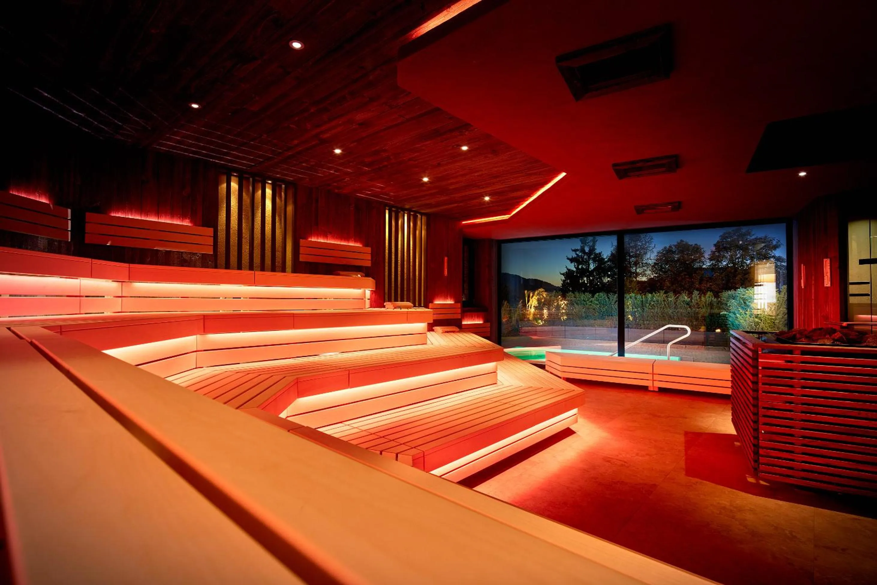 Sauna in Hotel Panorama Royal