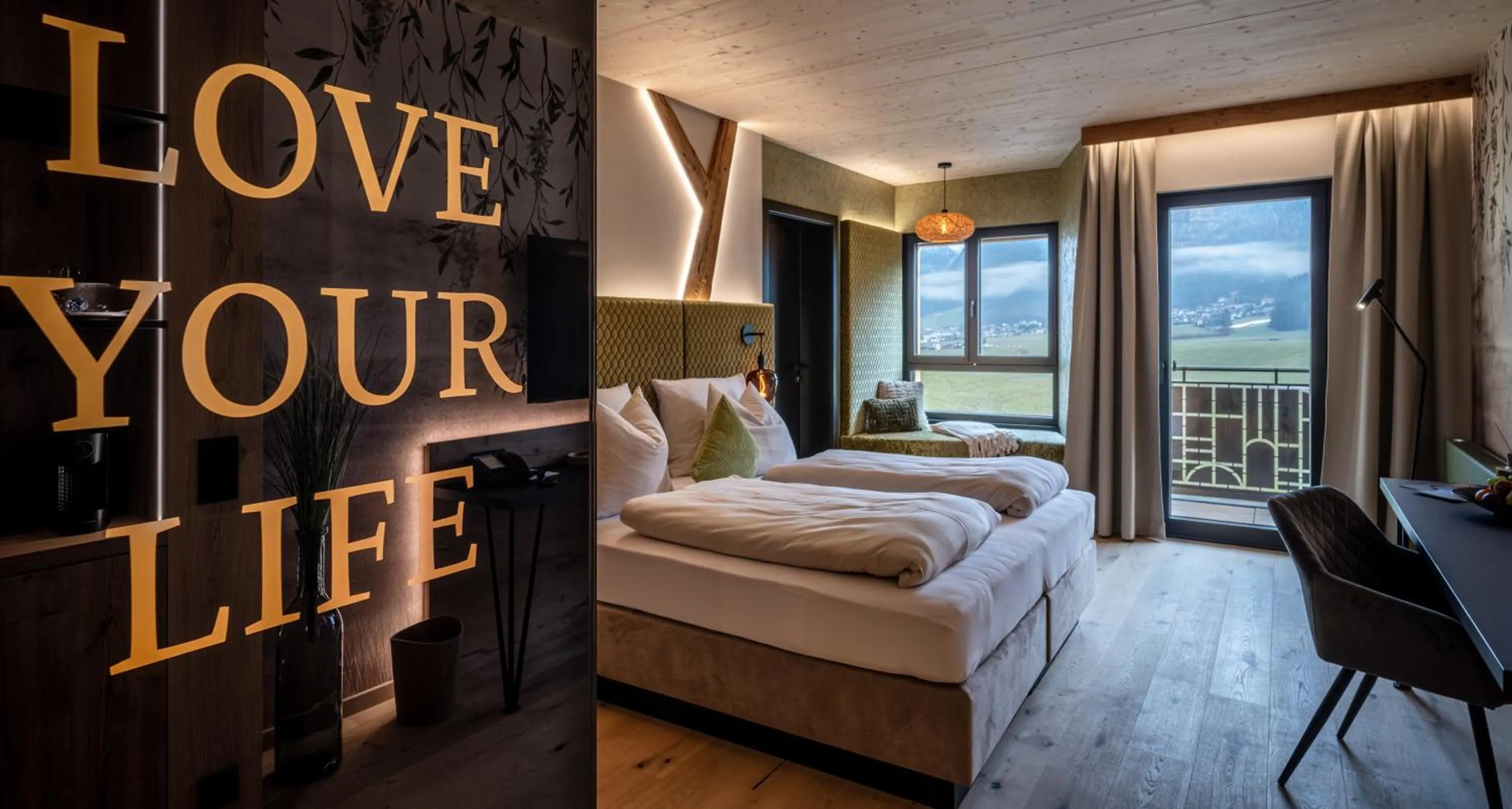 Bed in Hotel Panorama Royal