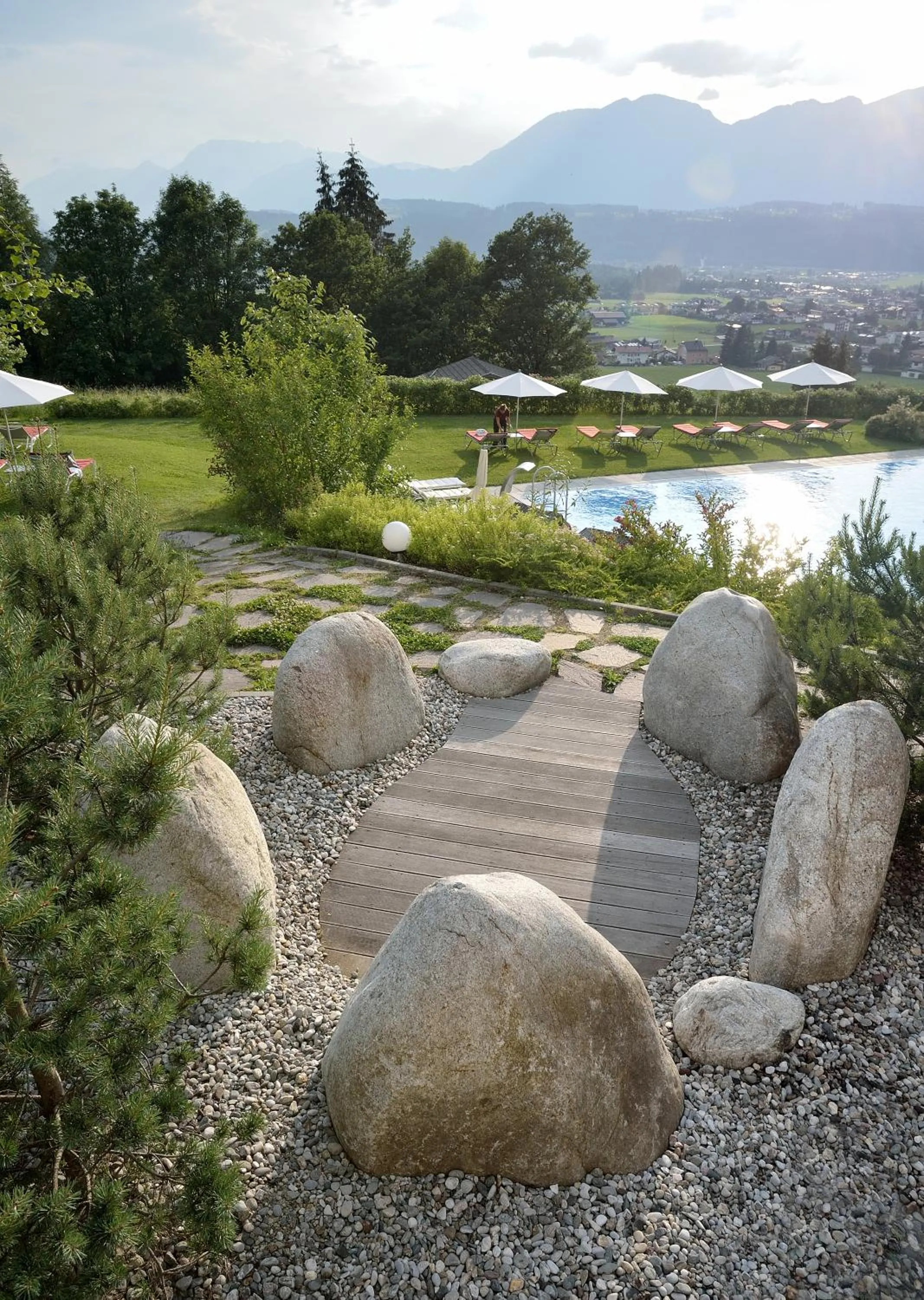 Garden in Hotel Panorama Royal