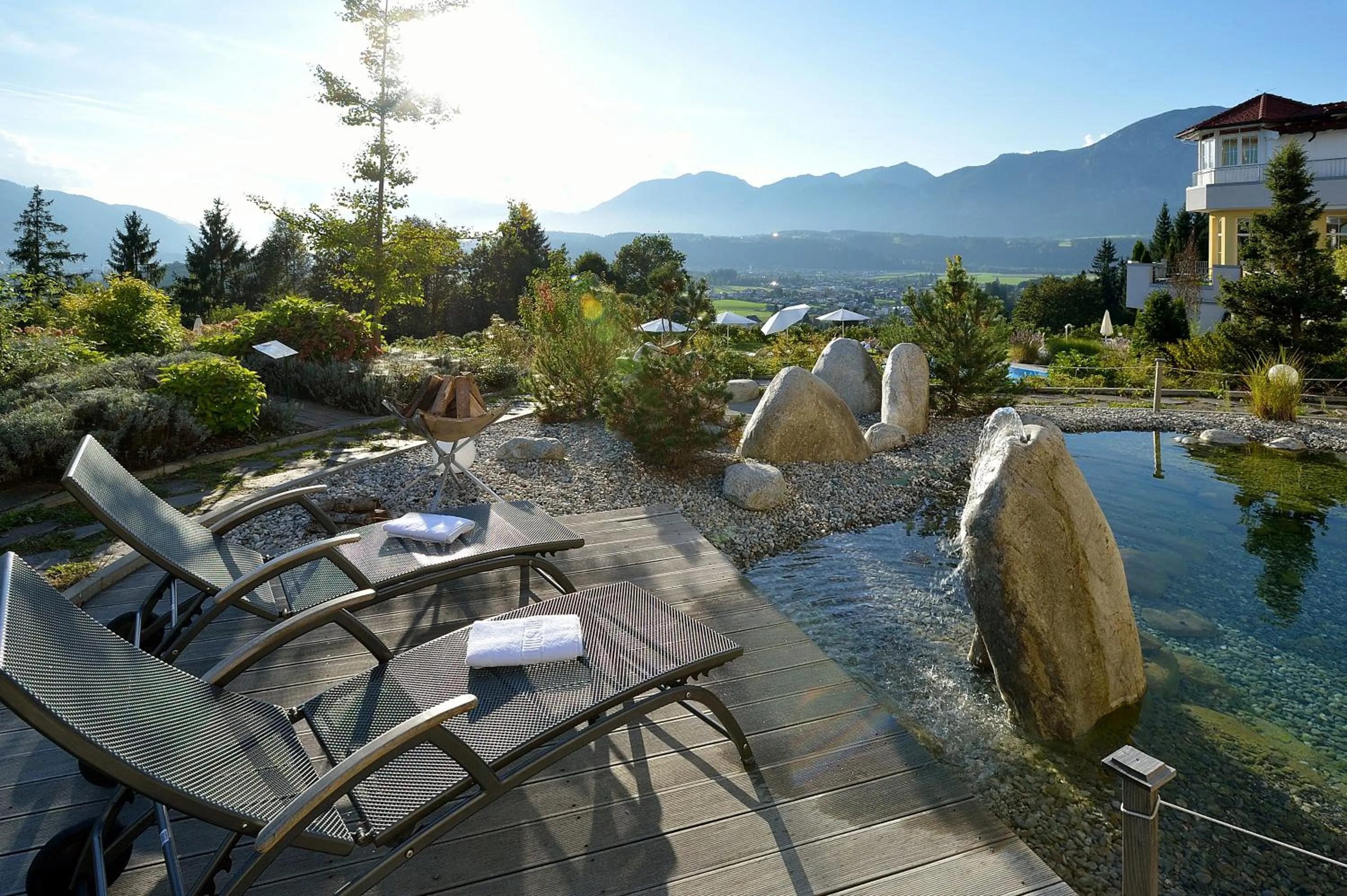 Garden in Hotel Panorama Royal