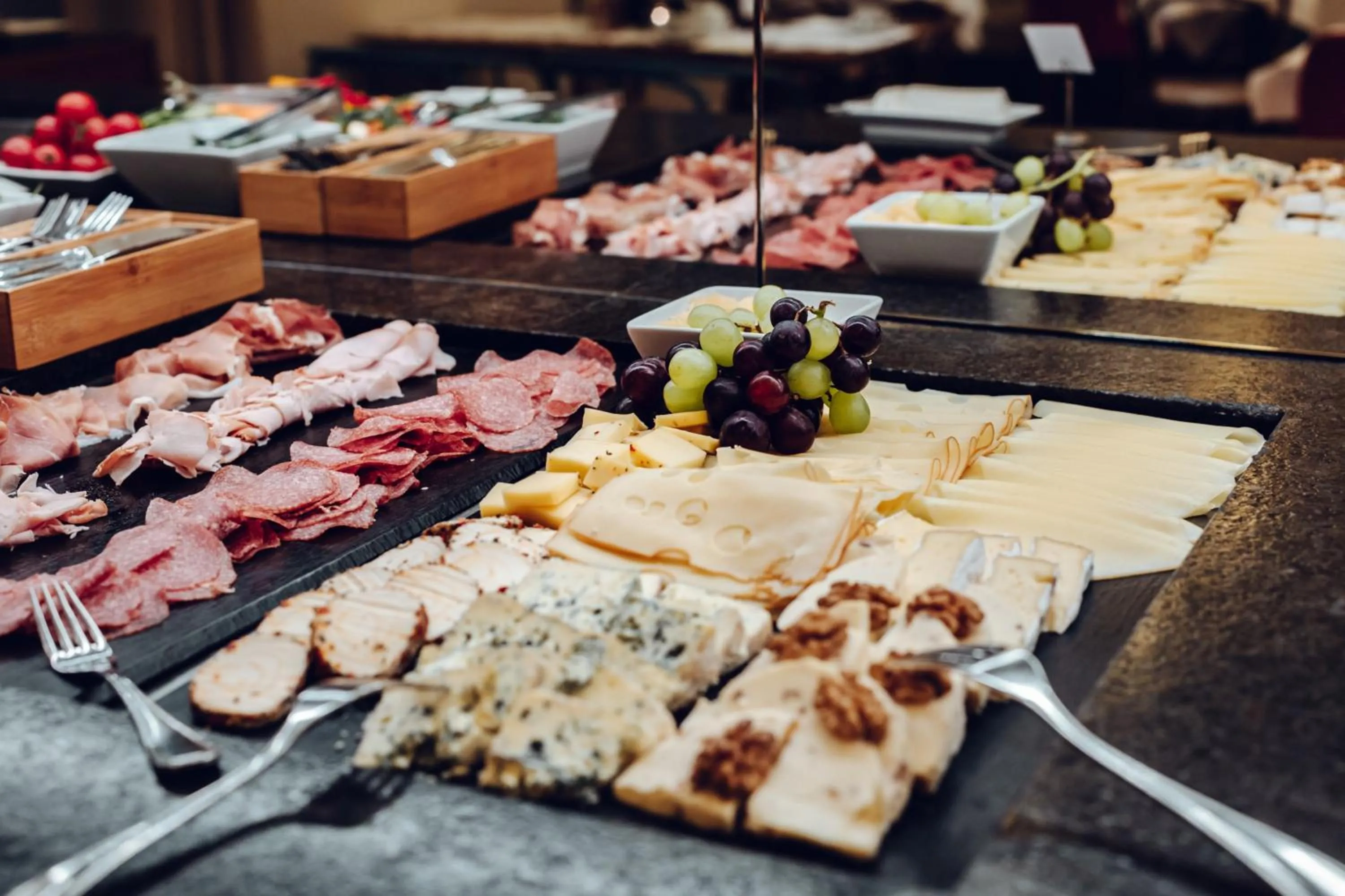 Buffet breakfast in Small Luxury Hotel Altstadt Vienna