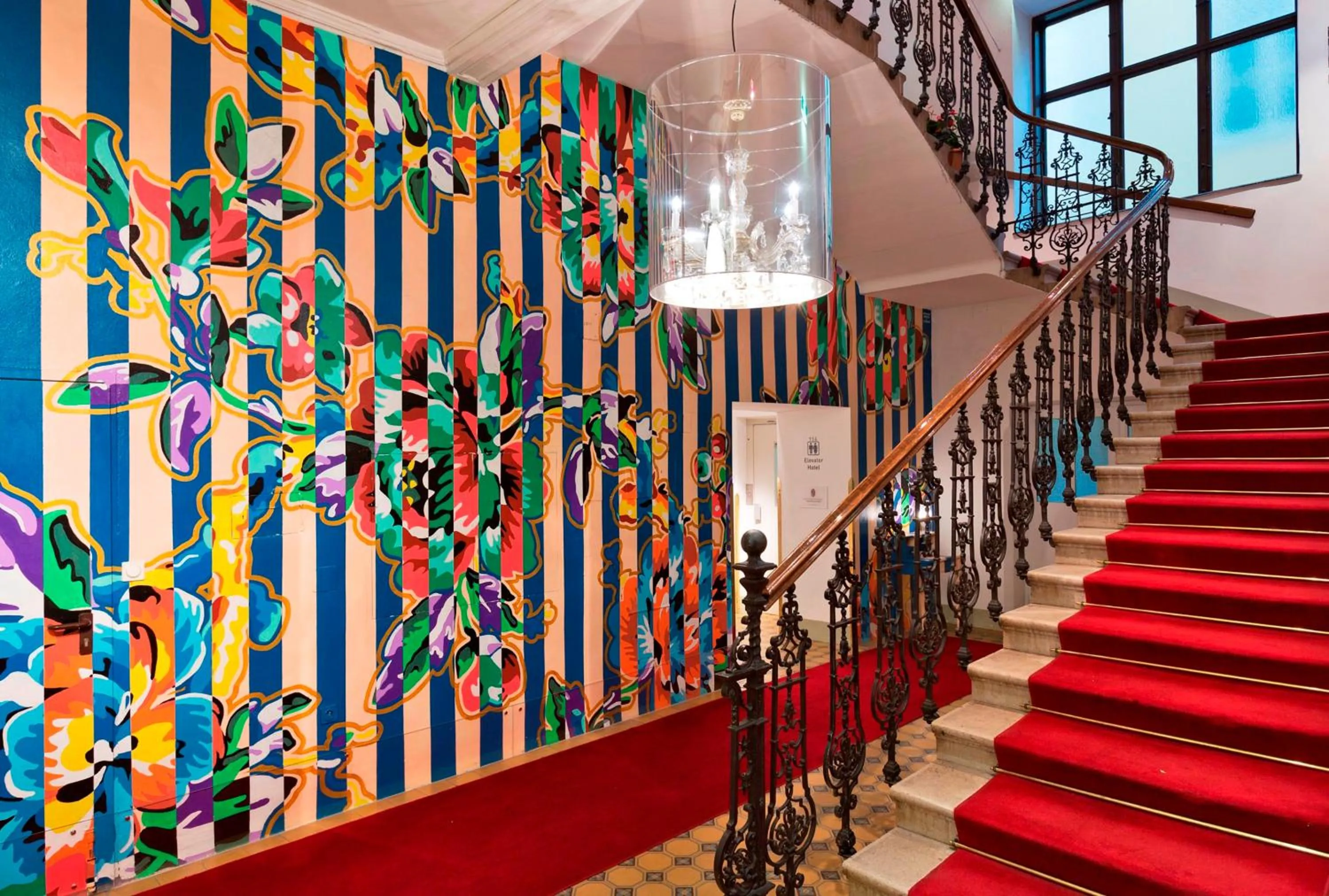 Decorative detail in Small Luxury Hotel Altstadt Vienna