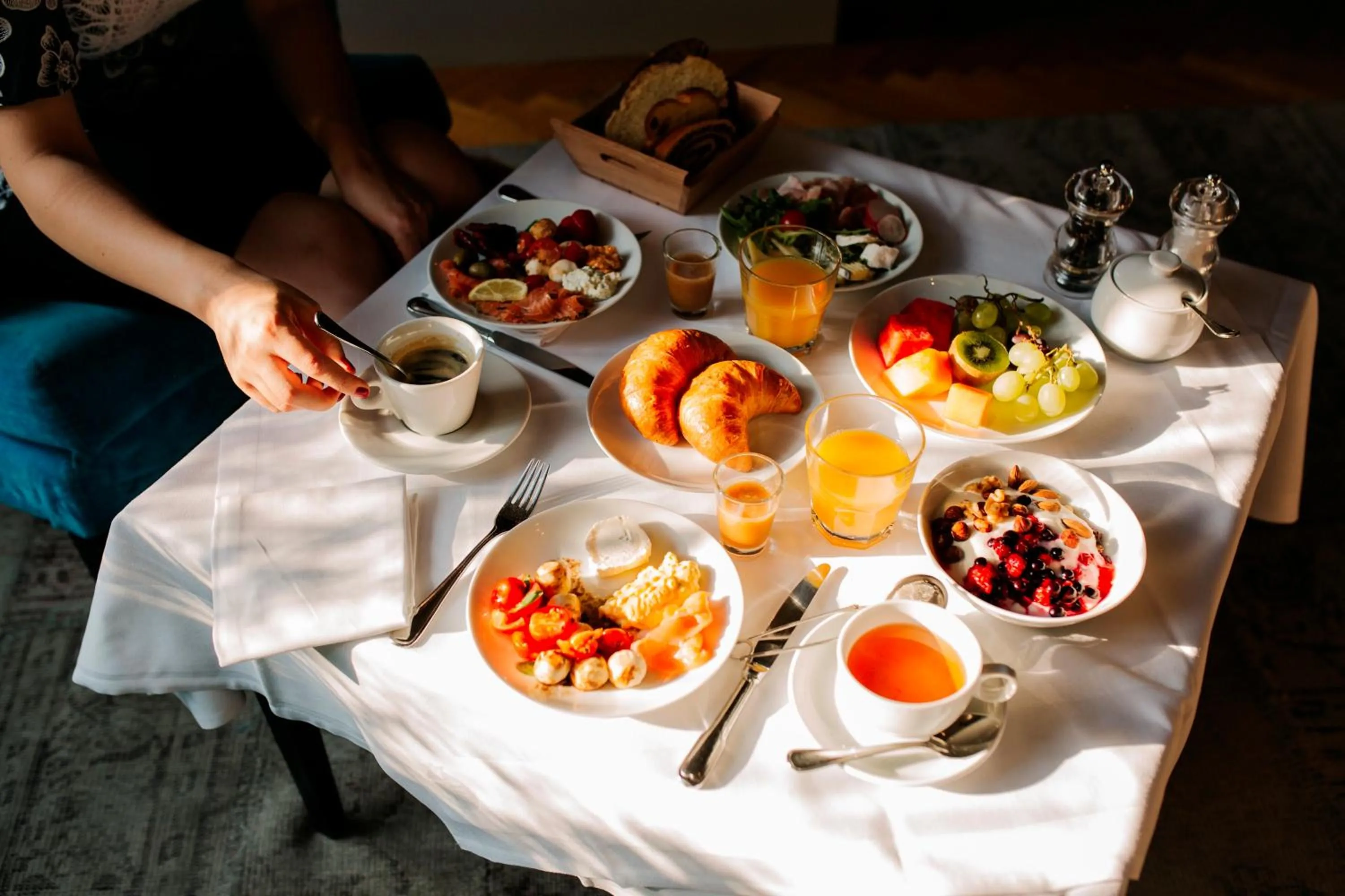 Breakfast in Small Luxury Hotel Altstadt Vienna