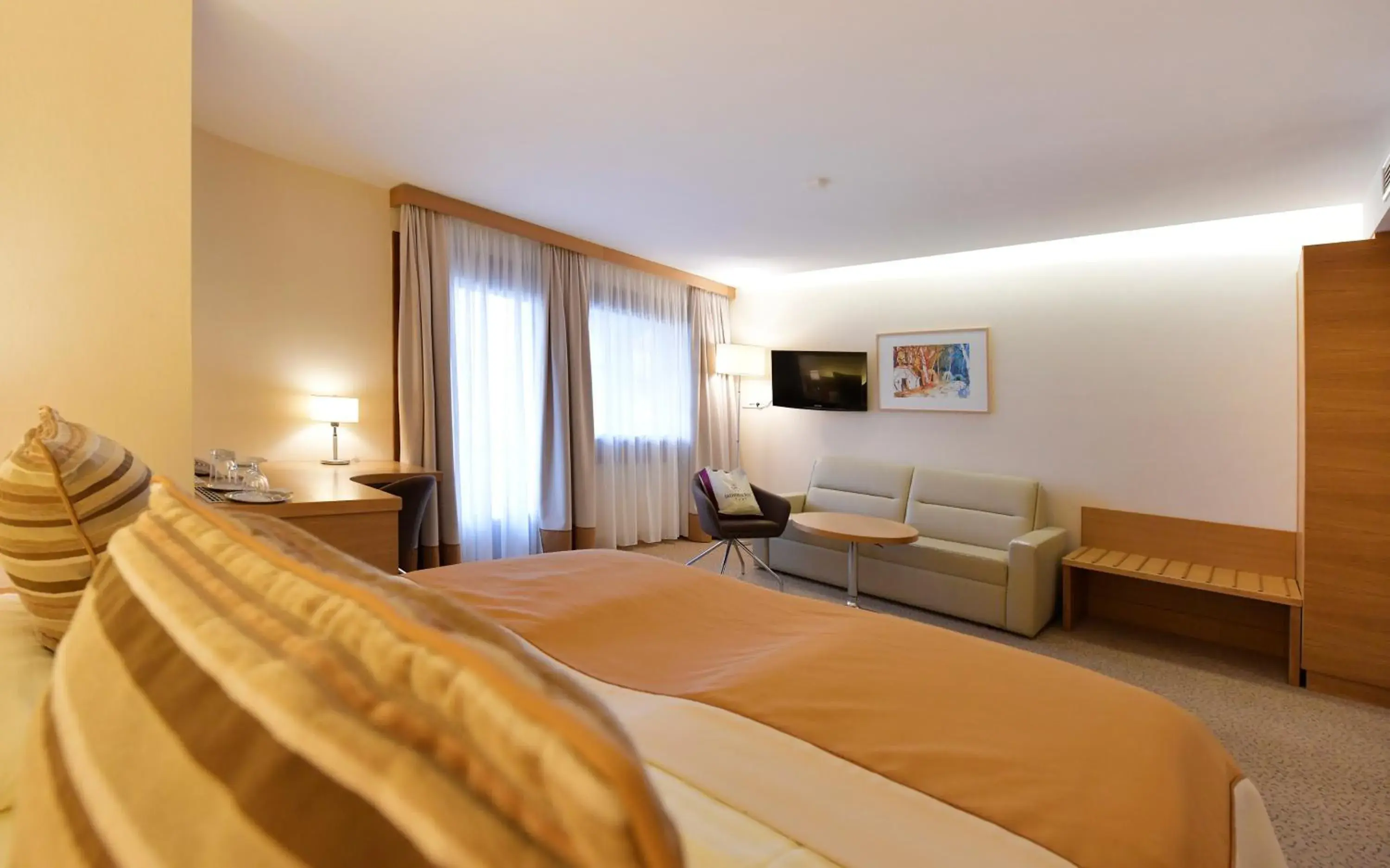 Comfort Double Room with Balcony in Seehotel Rust Comfort Double Room with Balcony in Seehotel Rust