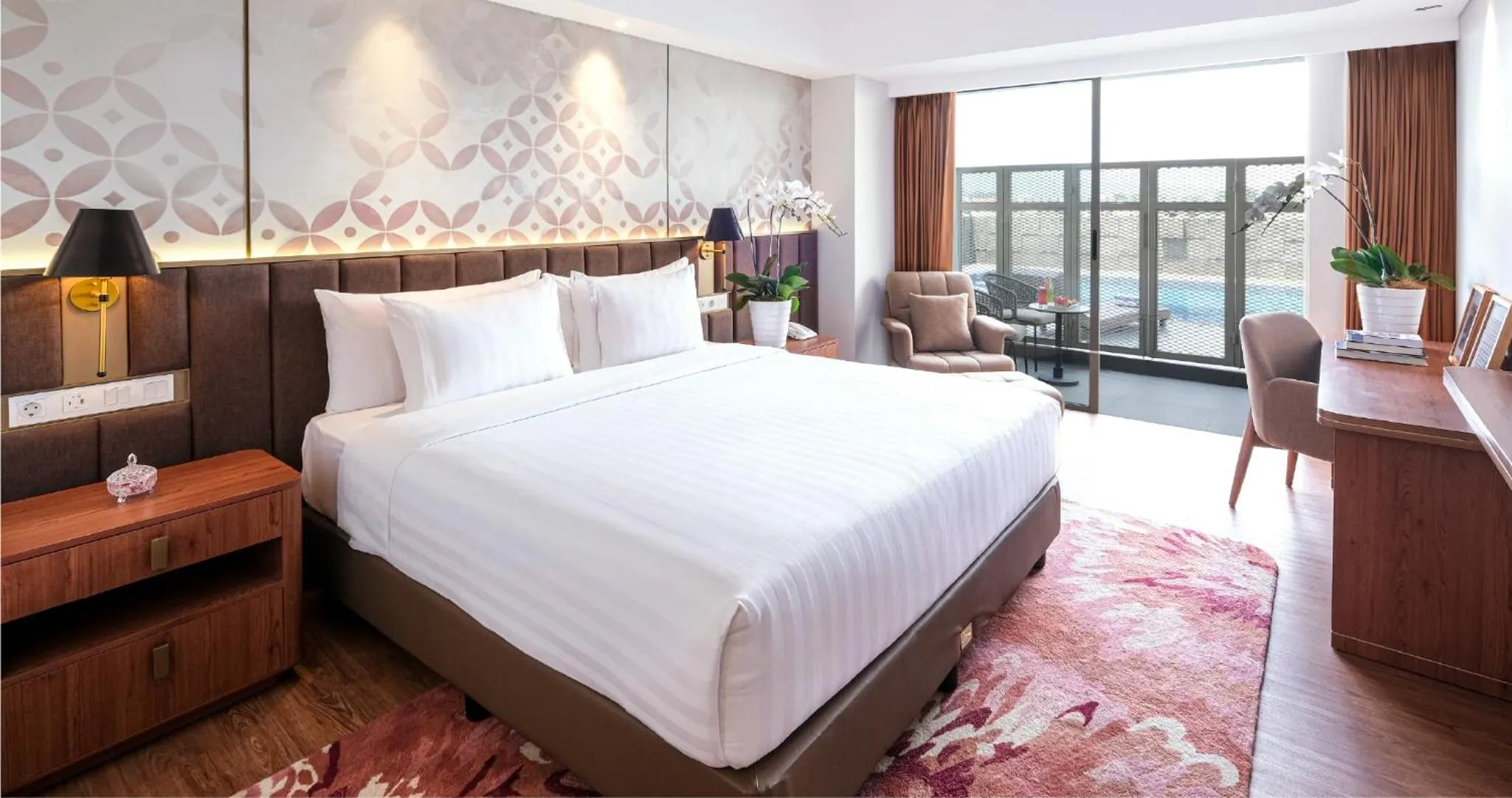 Bed in Atria Hotel Malang