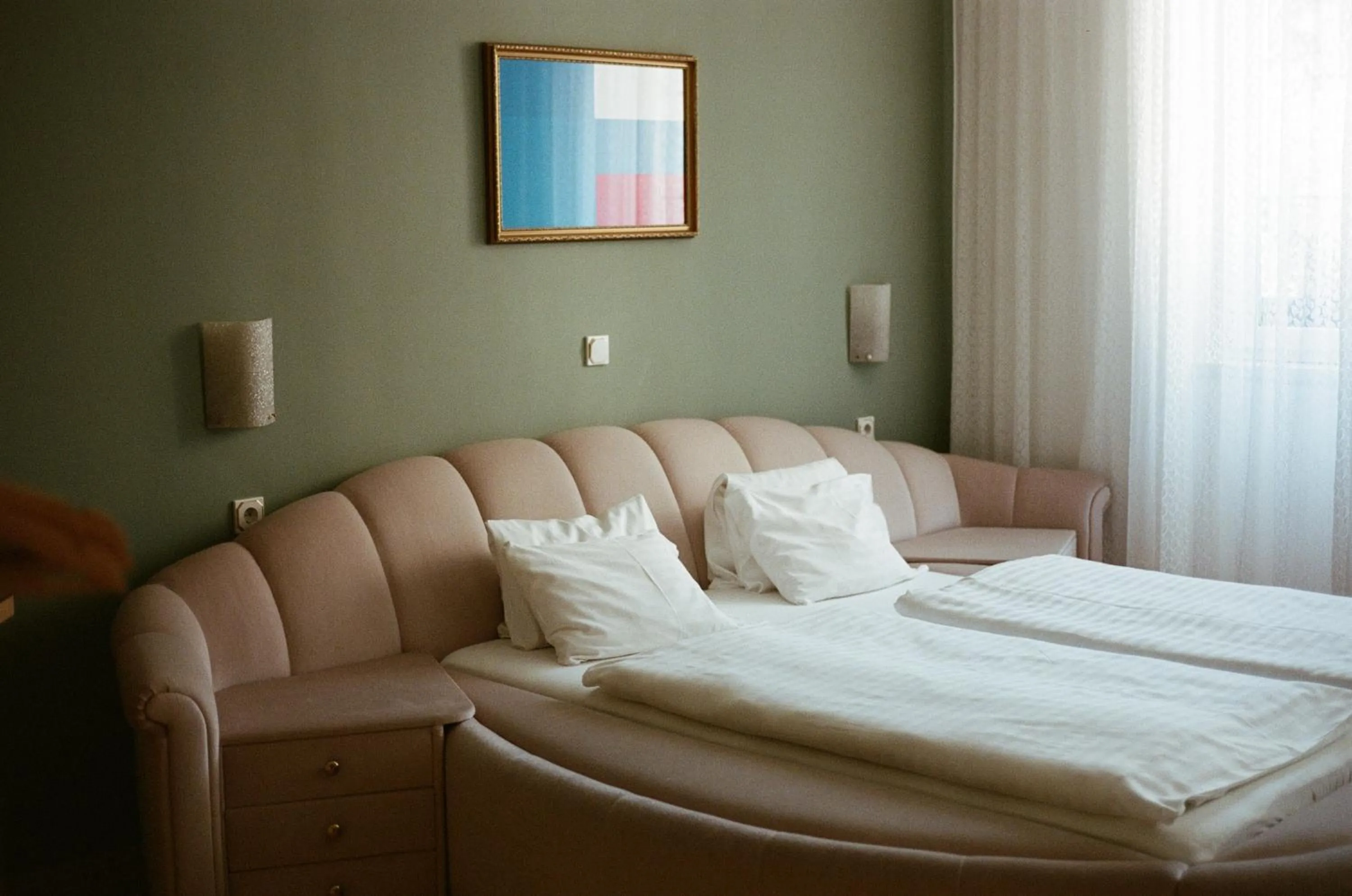 Bed in Hotel Am Brillantengrund