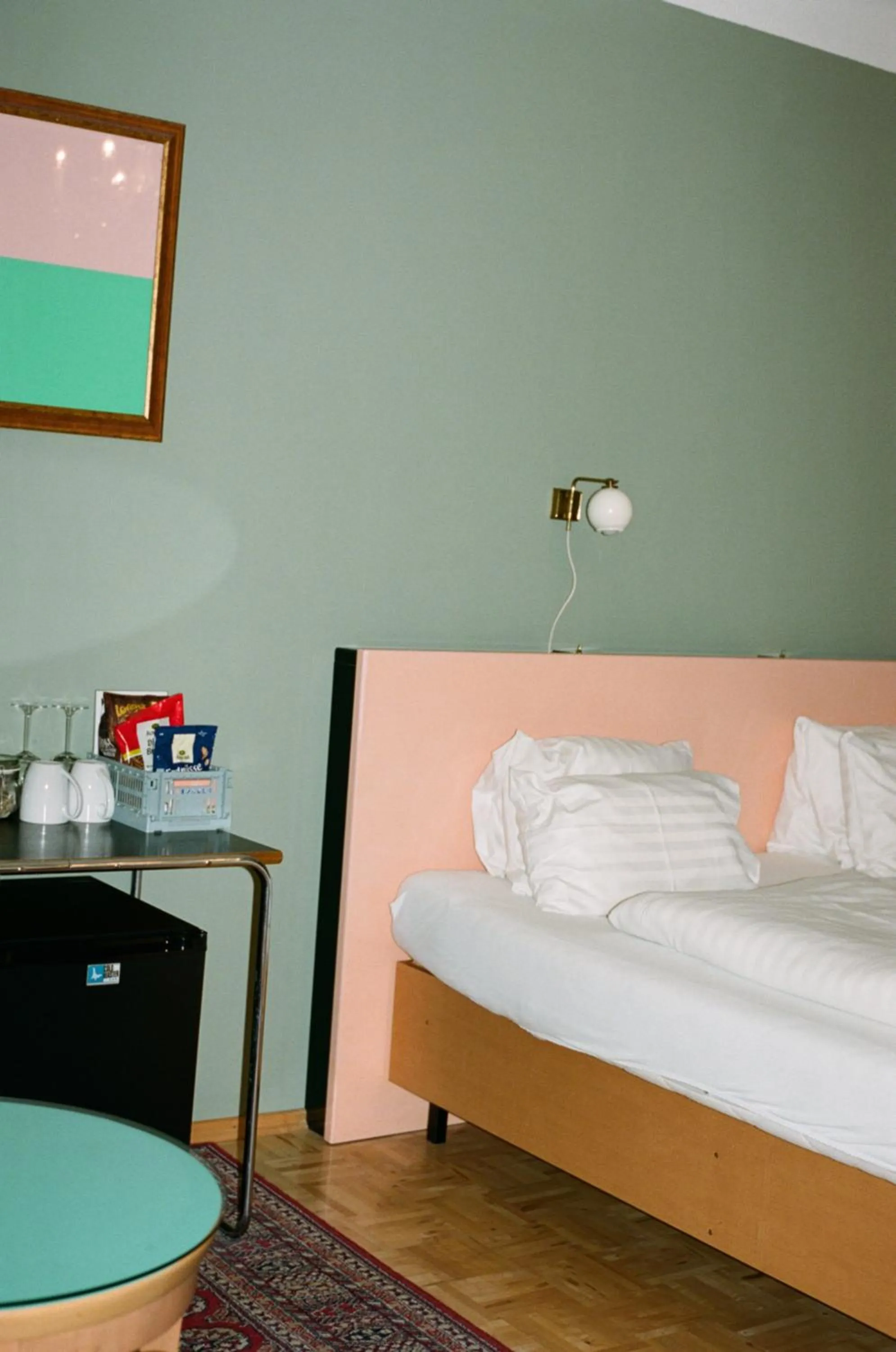 Bed in Hotel Am Brillantengrund