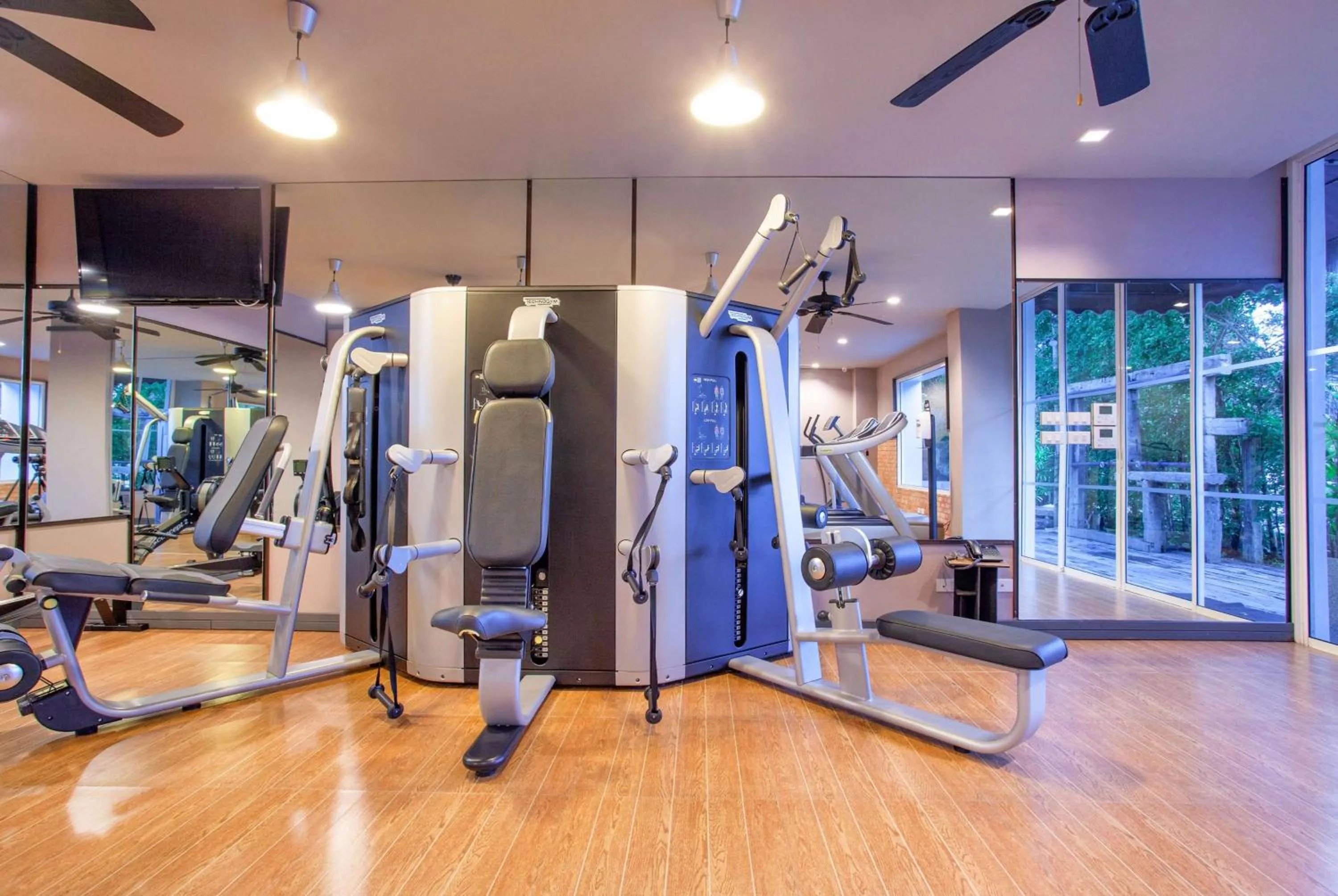 Fitness centre/facilities in Zenmaya Oceanfront Phuket, Trademark Collection by Wyndham