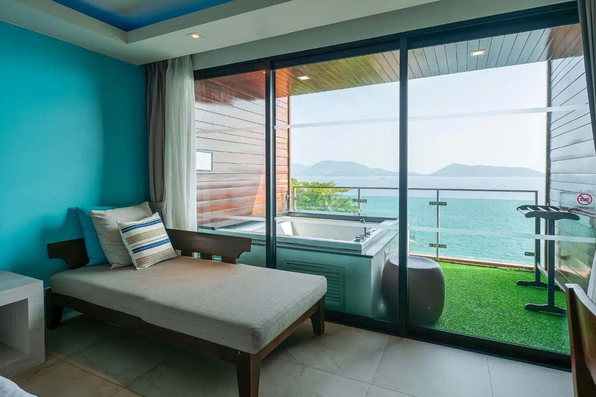 Sea view, Bed in Zenmaya Oceanfront Phuket, Trademark Collection by Wyndham Sea view, Bed in Zenmaya Oceanfront Phuket, Trademark Collection by Wyndham
