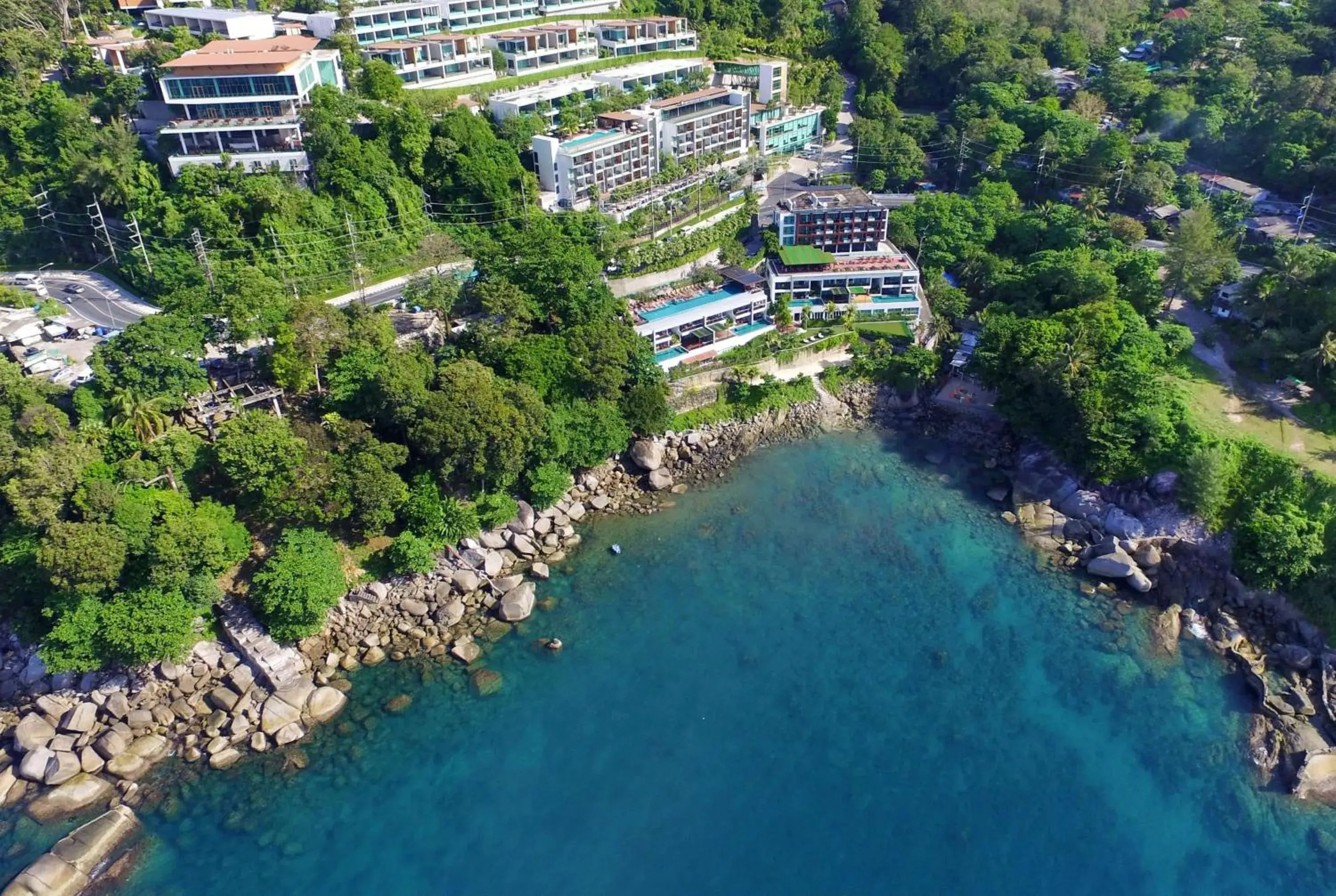 Property building in Zenmaya Oceanfront Phuket, Trademark Collection by Wyndham Property building in Zenmaya Oceanfront Phuket, Trademark Collection by Wyndham