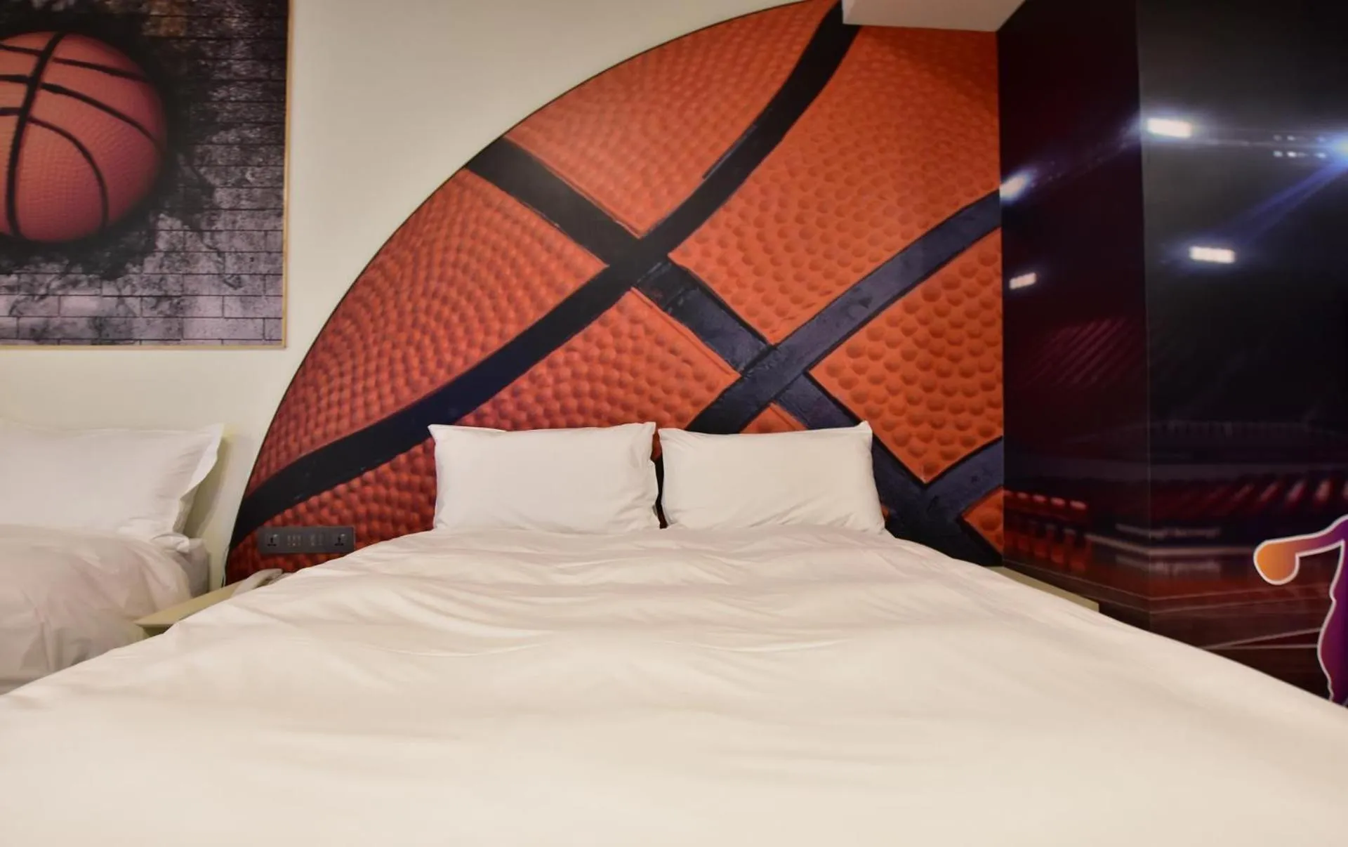 Bed in Muen Yuan Dong Hot Spring Hotel