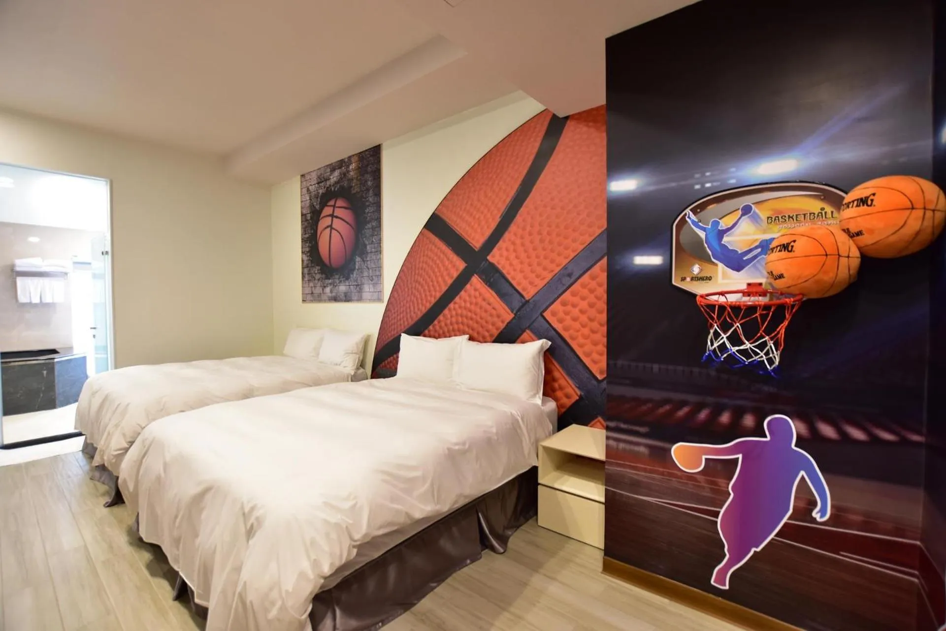 Bed in Muen Yuan Dong Hot Spring Hotel