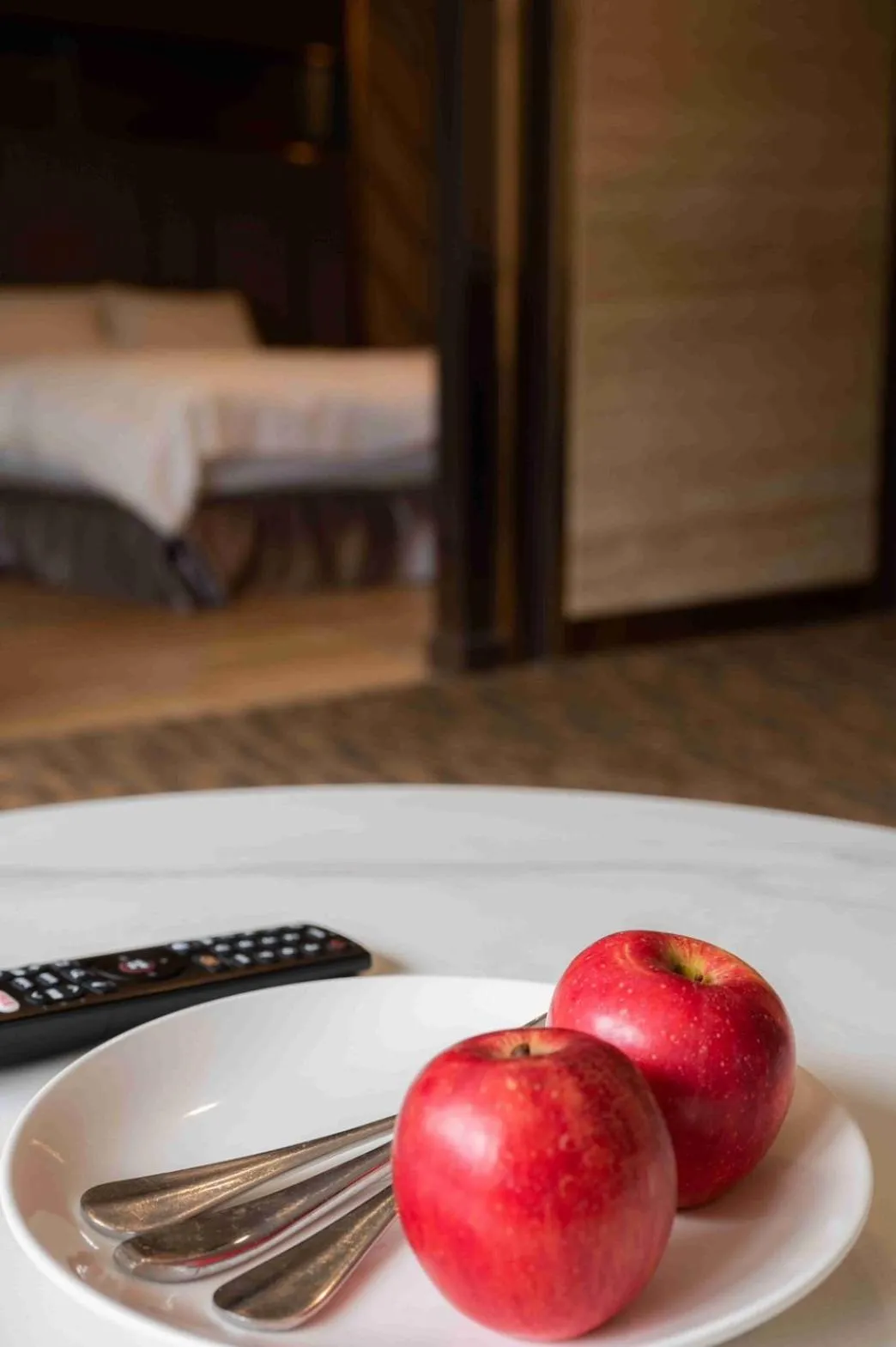 Bed in Muen Yuan Dong Hot Spring Hotel