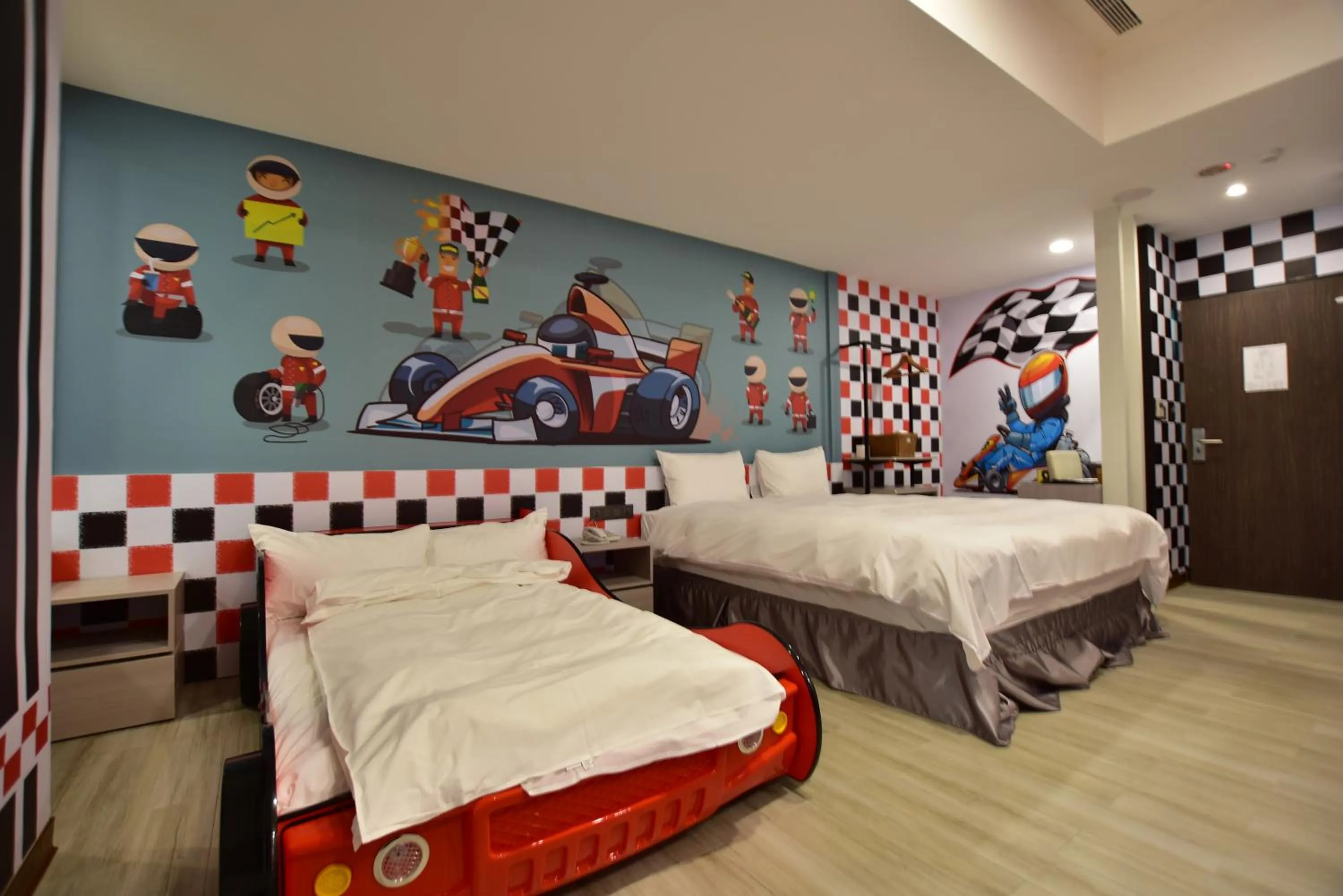 Bed in Muen Yuan Dong Hot Spring Hotel