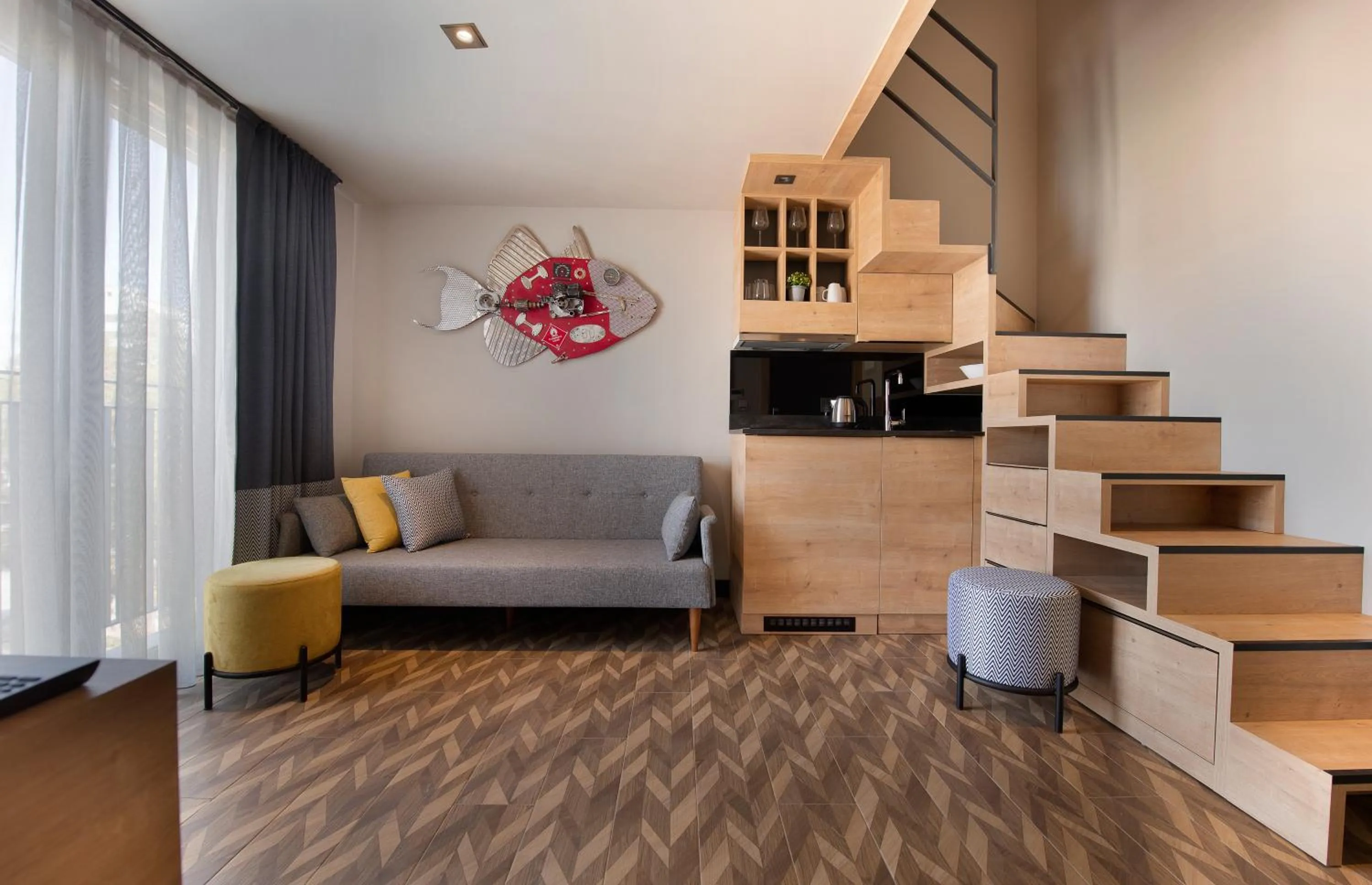 Seating area in Trend Suites CYCLE