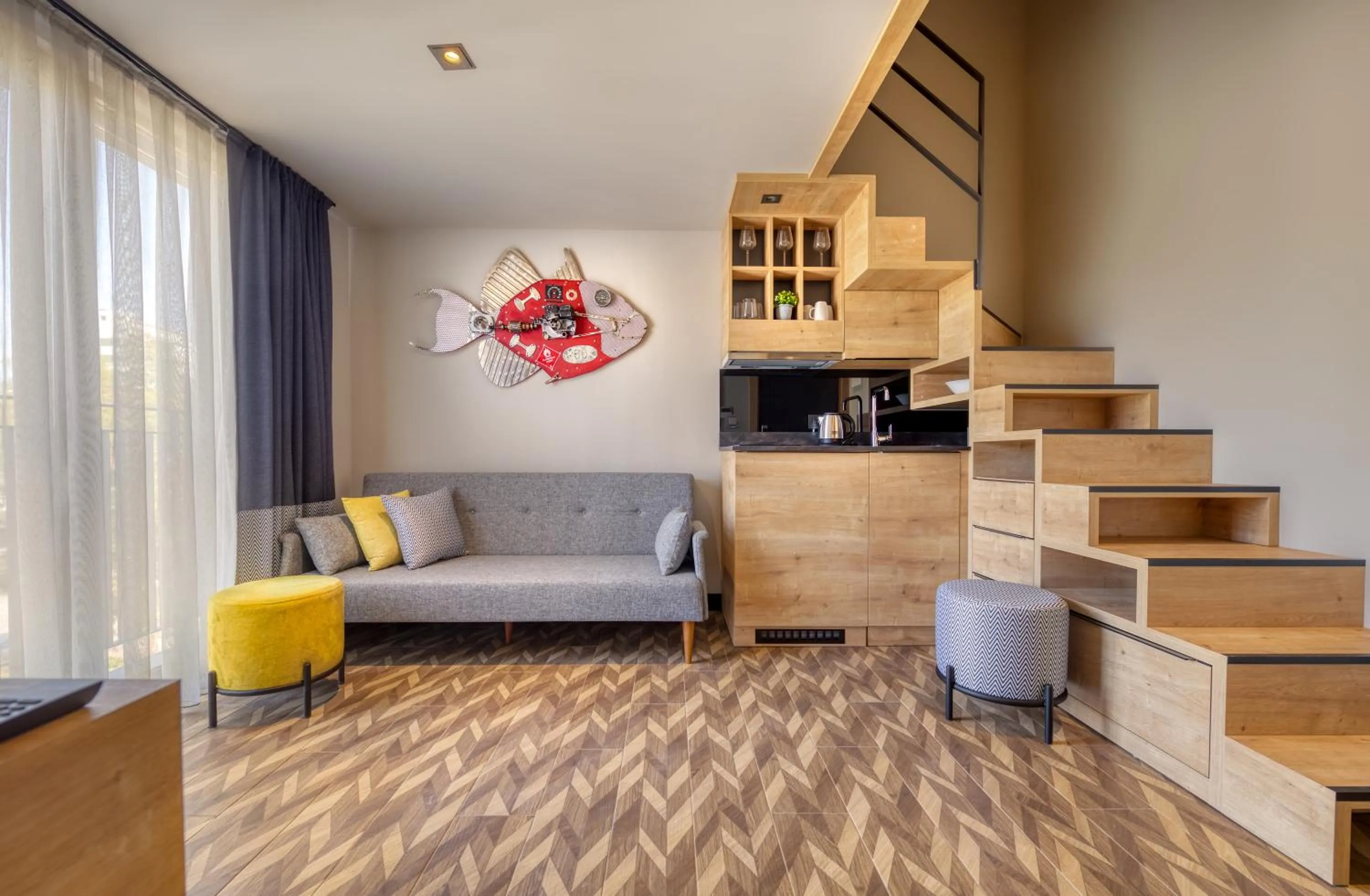 Kitchen or kitchenette in Trend Suites CYCLE