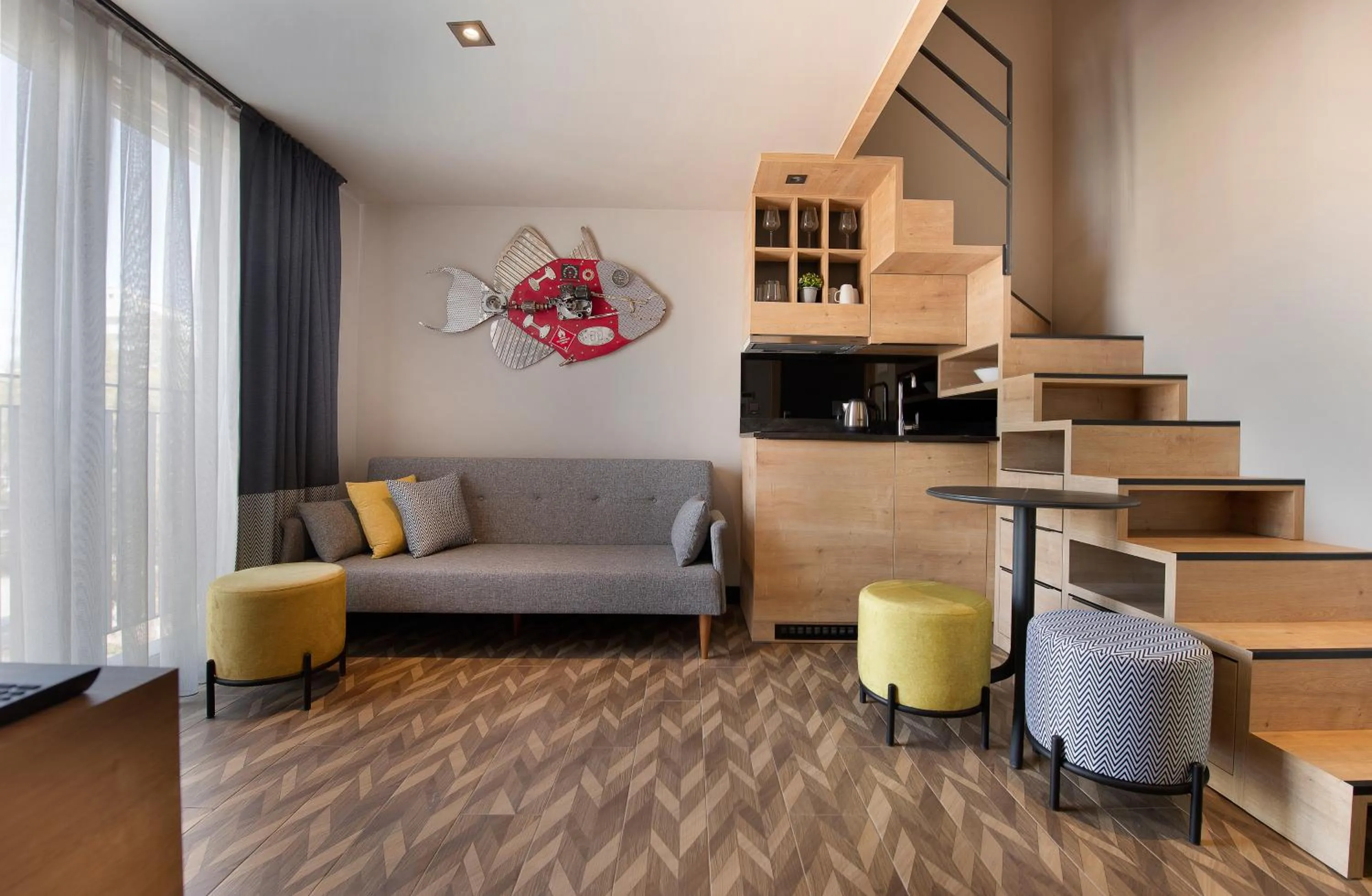 Kitchen or kitchenette in Trend Suites CYCLE