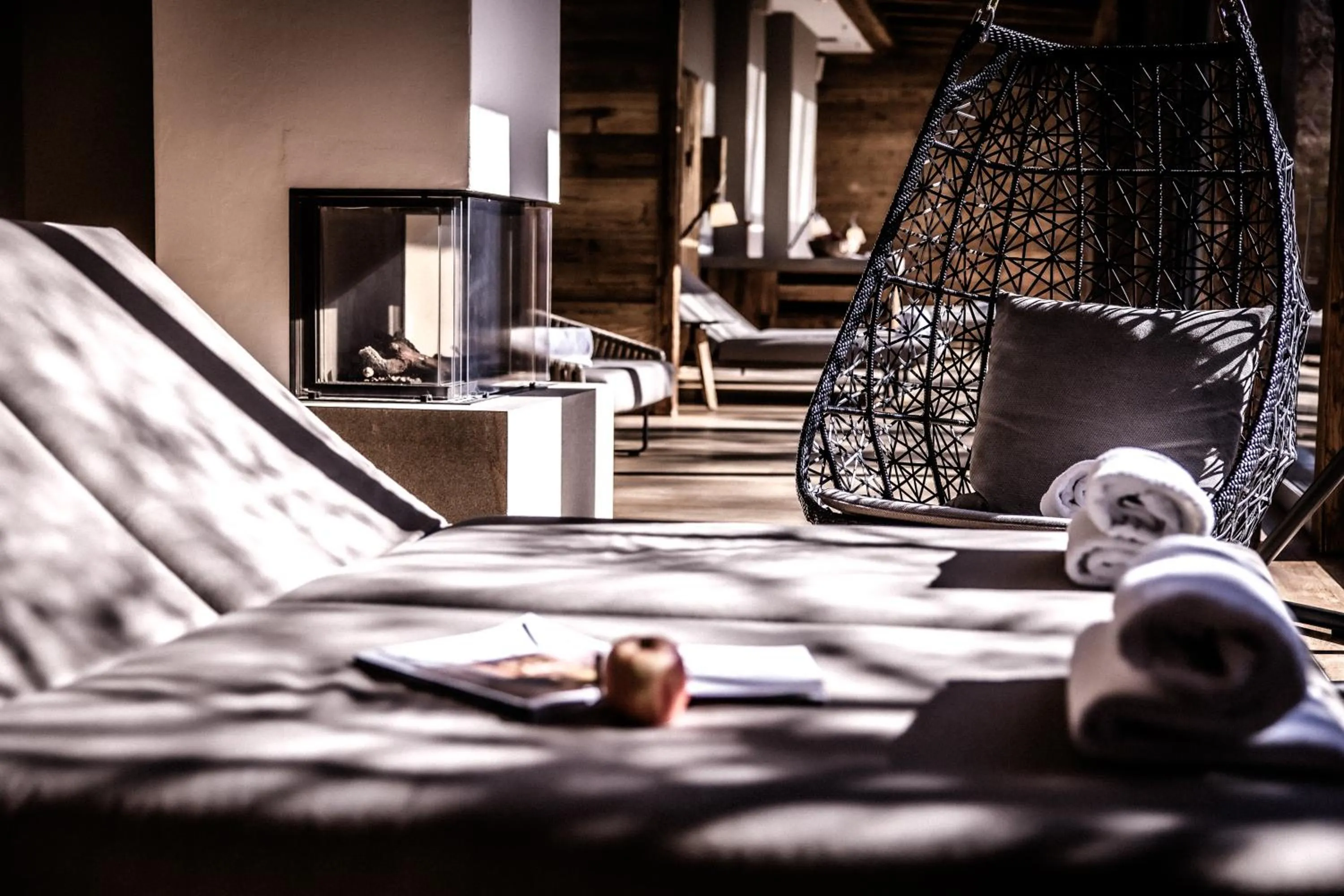 Sauna in Kitzhof Mountain Design Resort, 4 Sterne Superior