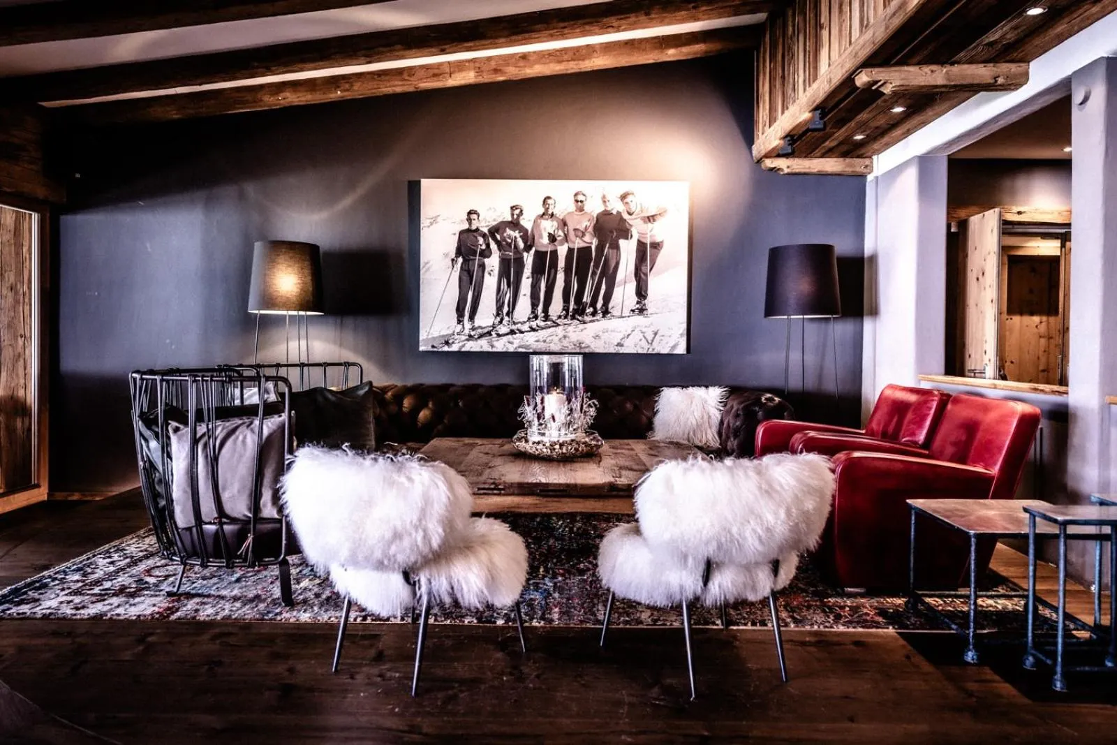 Lounge or bar in Kitzhof Mountain Design Resort, 4 Sterne Superior