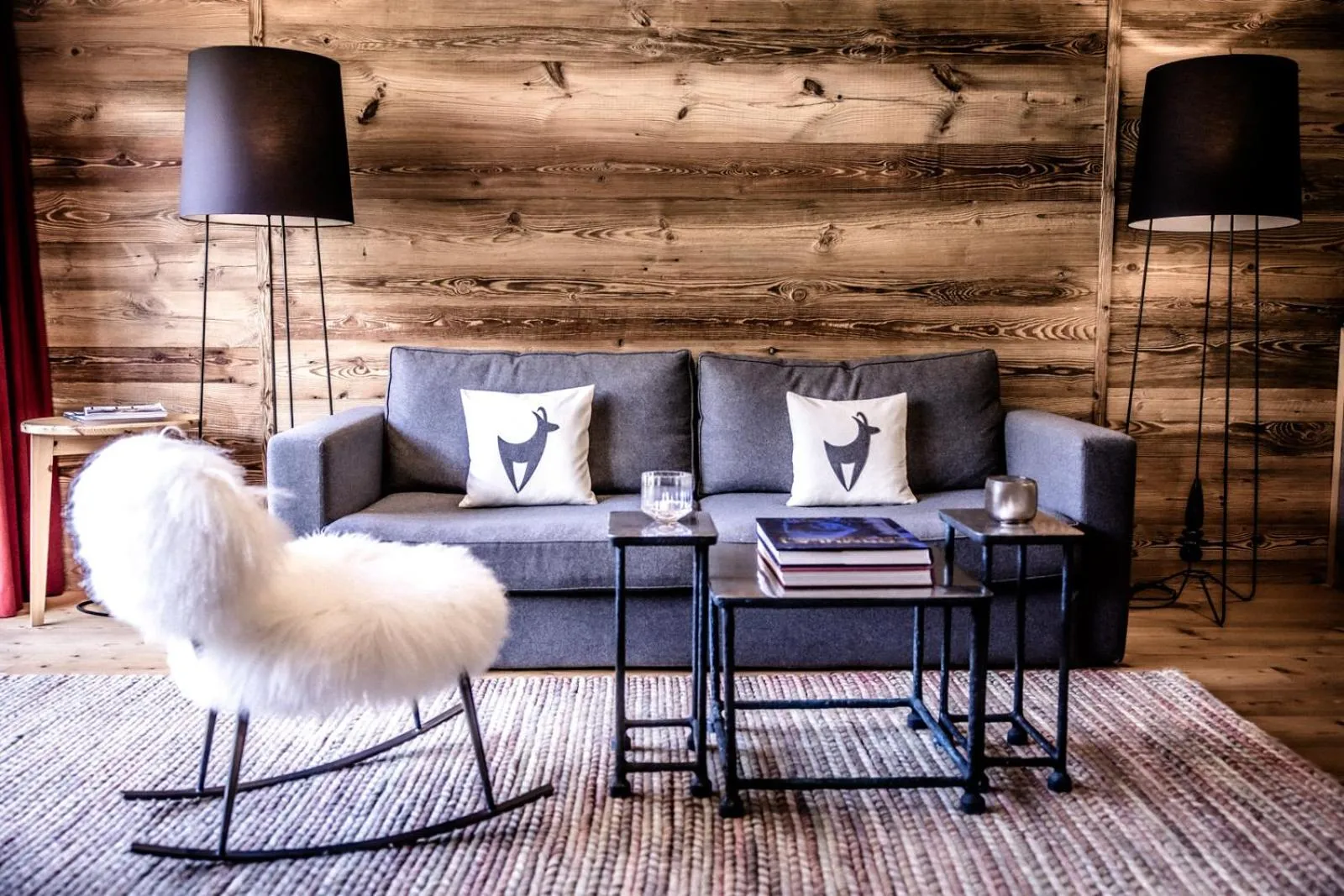 Living room in Kitzhof Mountain Design Resort, 4 Sterne Superior