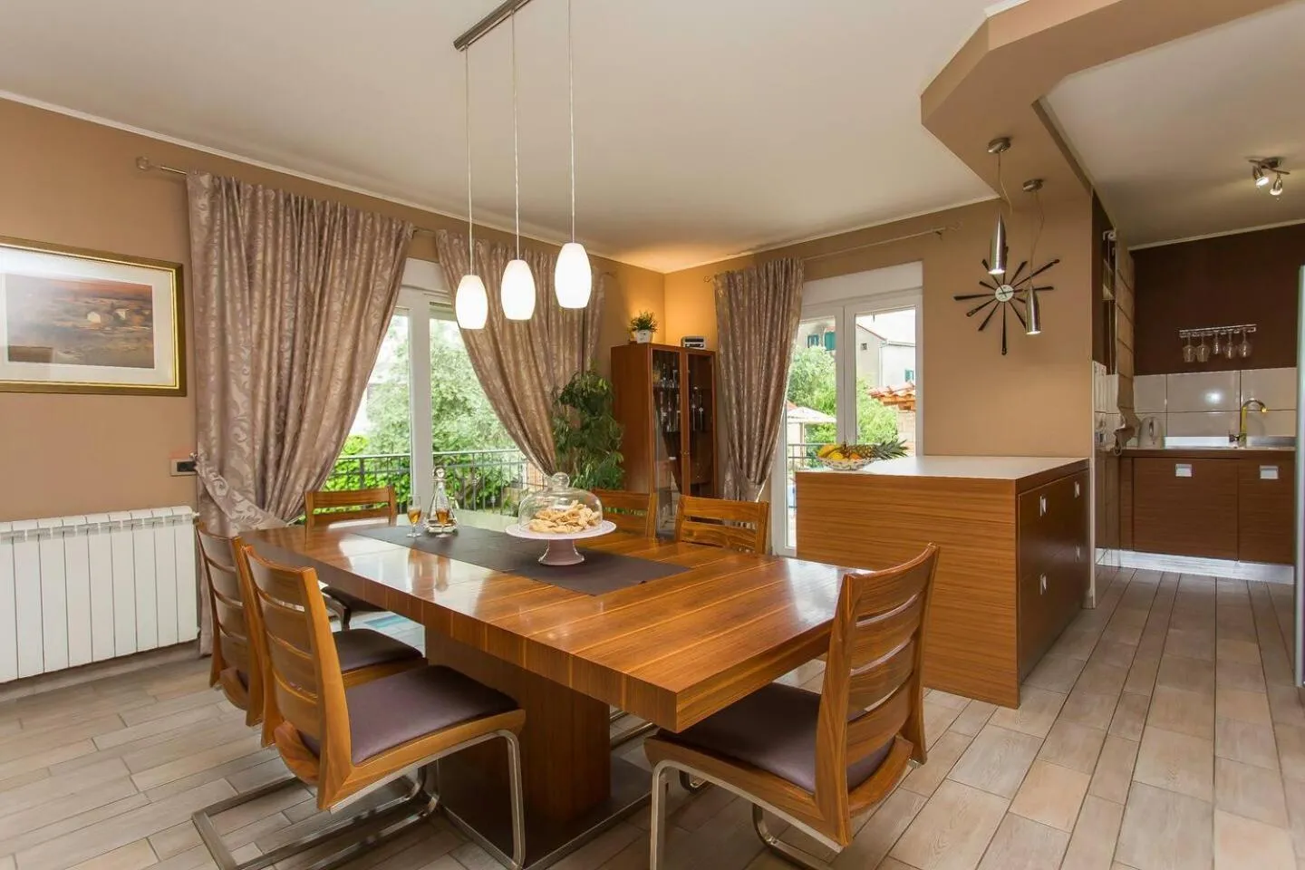 Dining area in Villa Barbara