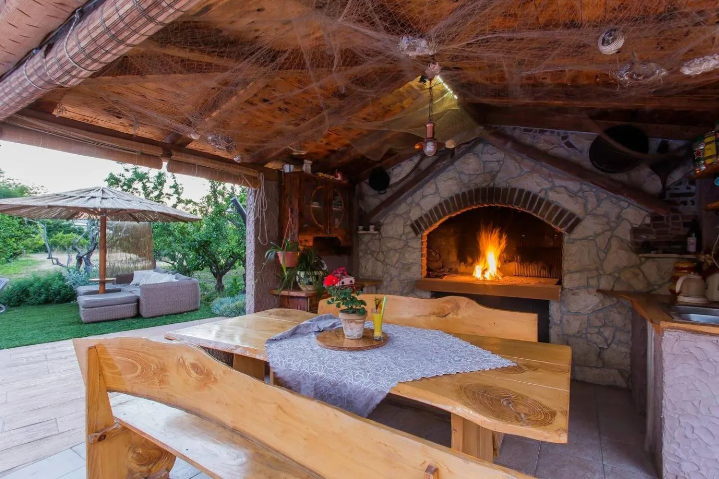 Patio in Villa Barbara