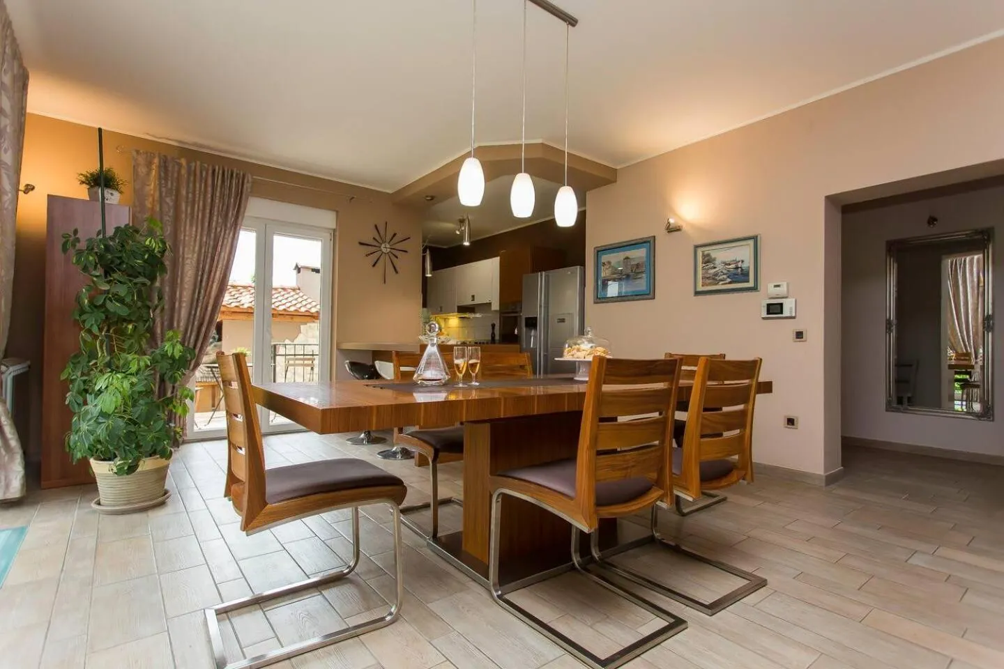 Dining area in Villa Barbara