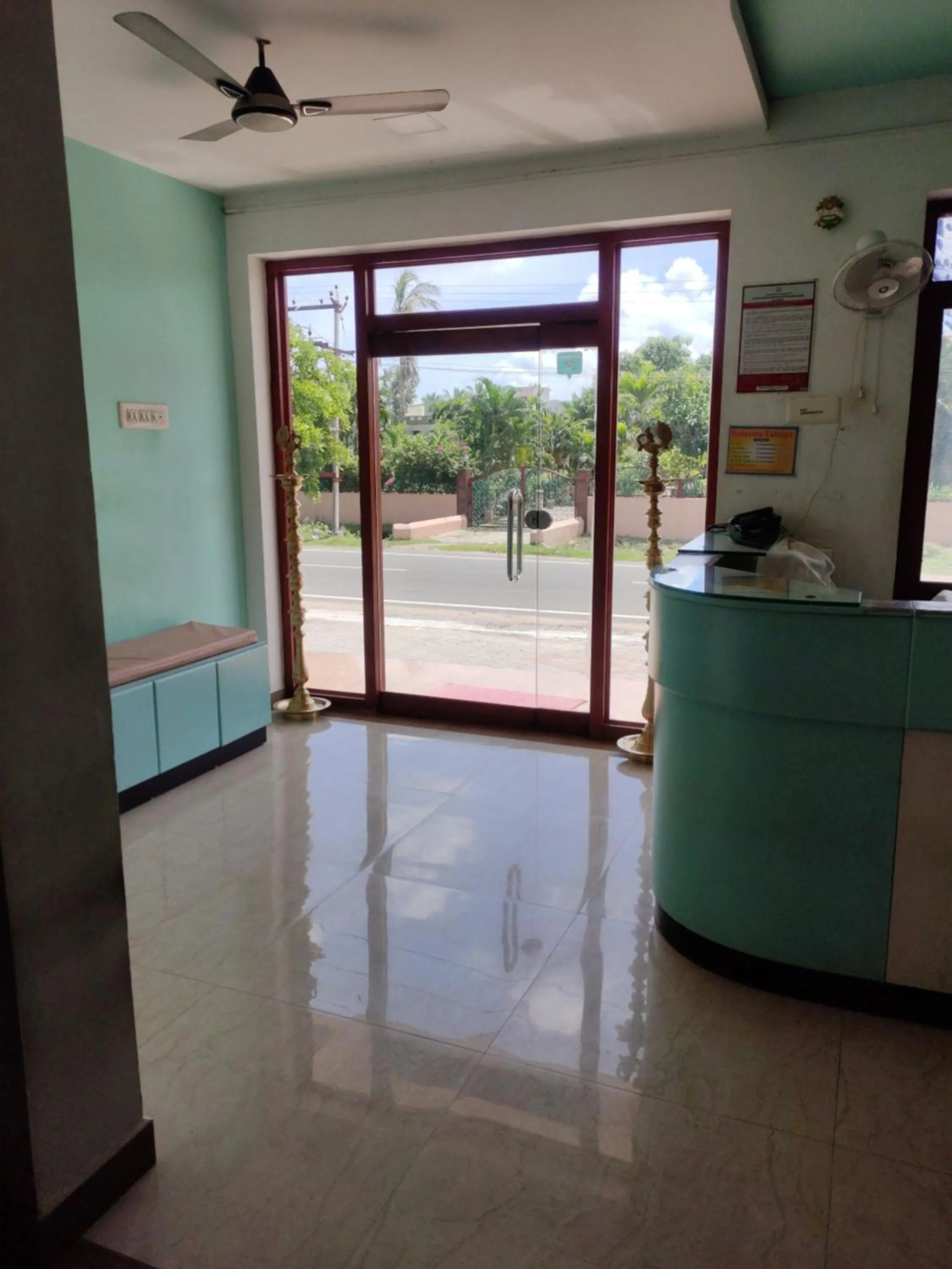 Lobby or reception in subasree cottage