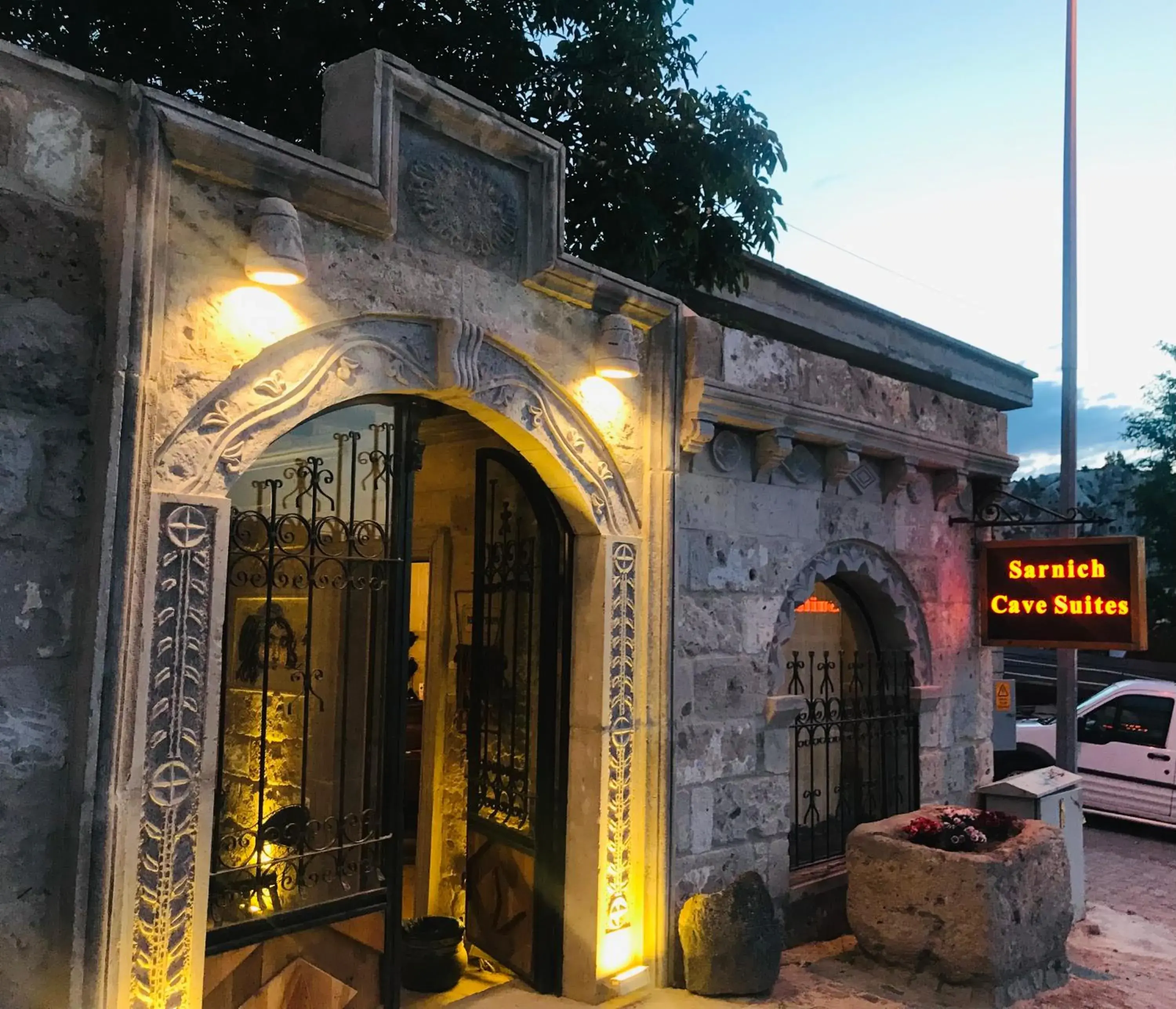 Property building in Sarnich Cave Suites Property building in Sarnich Cave Suites