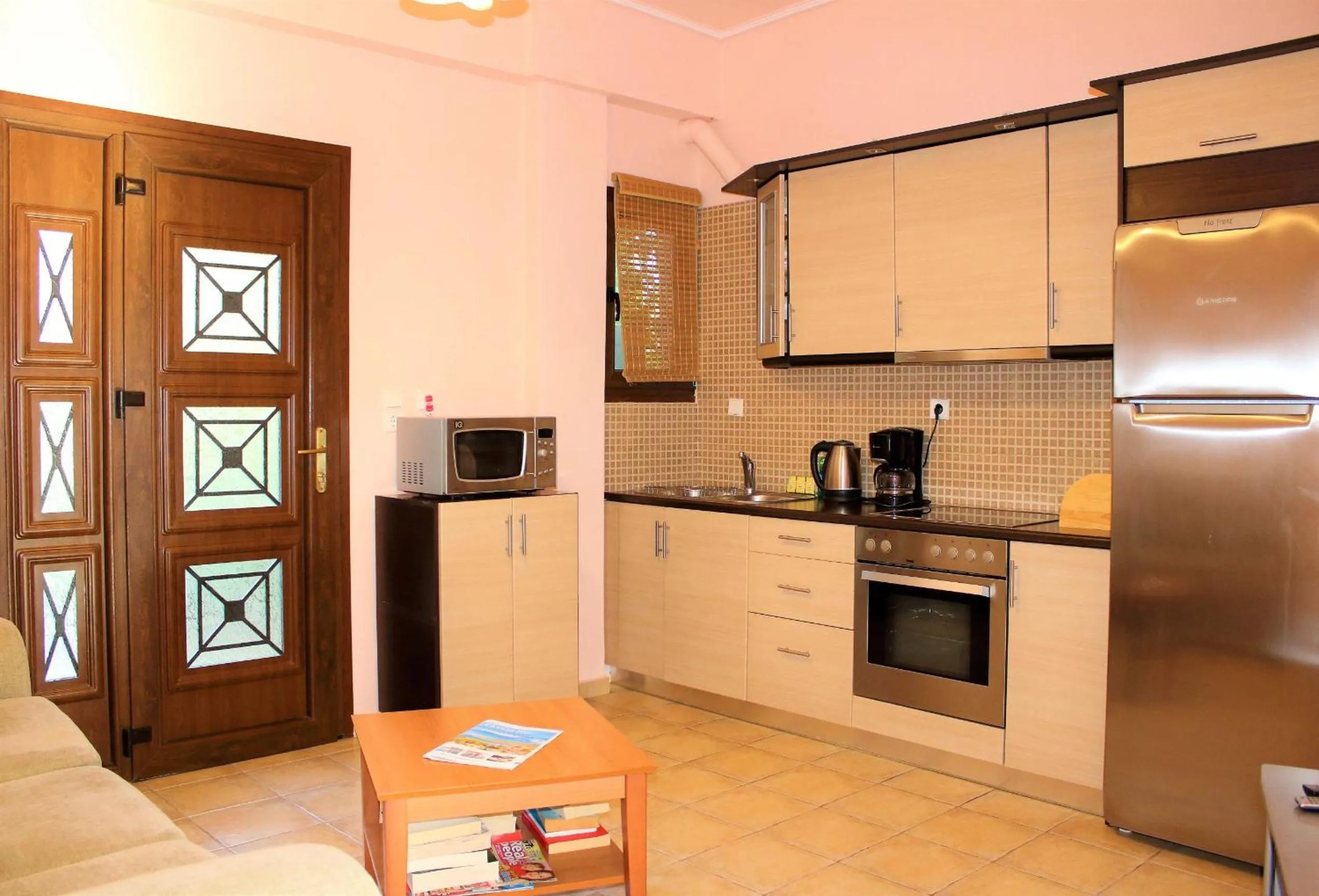 Kitchen or kitchenette in Nadia Apartments