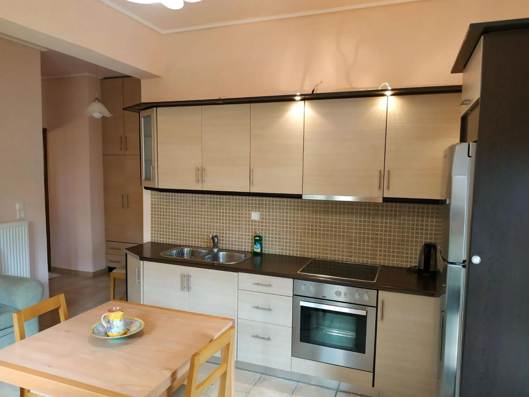 Kitchen or kitchenette in Nadia Apartments