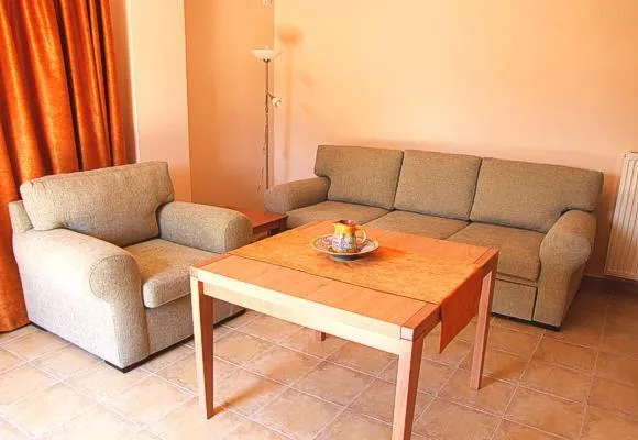 Seating area in Nadia Apartments